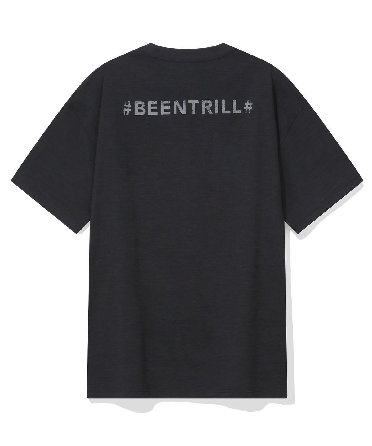 빈트릴(BEENTRILL) 썸머 뉴테크 티셔츠(블랙)