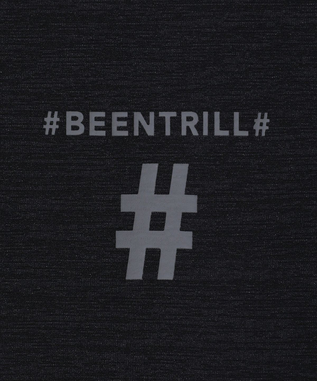 빈트릴(BEENTRILL) 썸머 뉴테크 티셔츠(블랙)