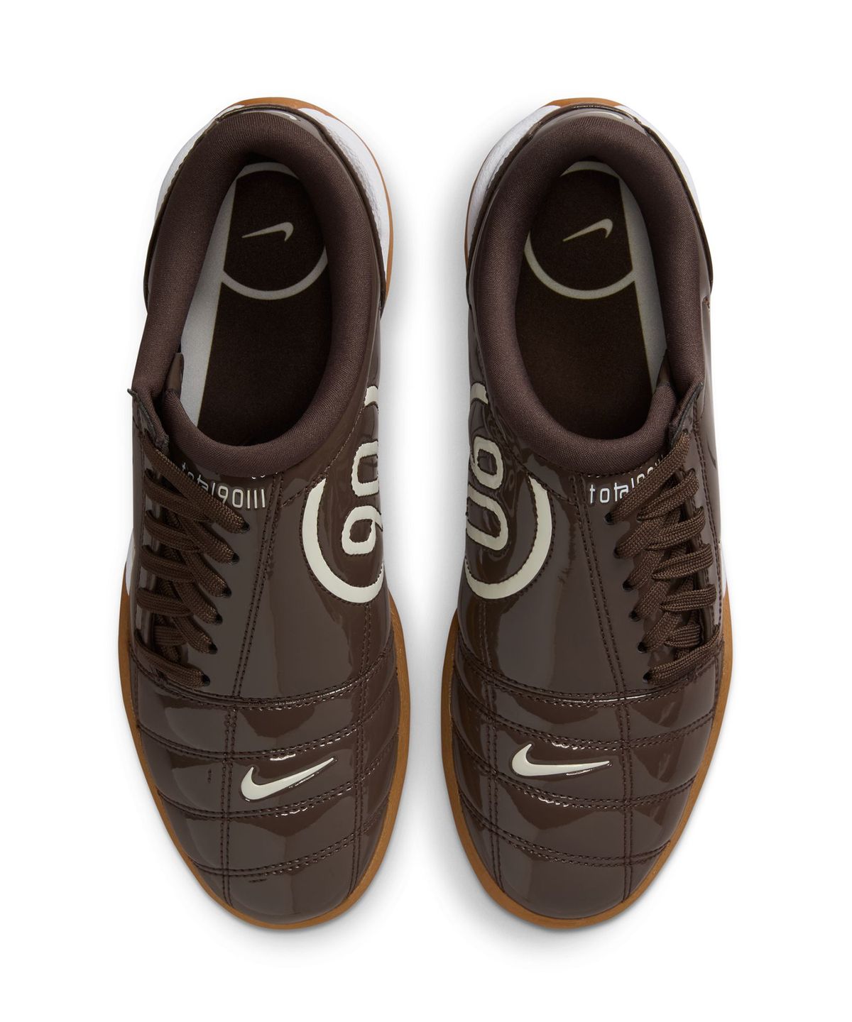 나이키(NIKE) WMNS NIKE T90 - BAROQUE BROWN:BLACK:WHITE:LIGHT BONE / IB5666-202