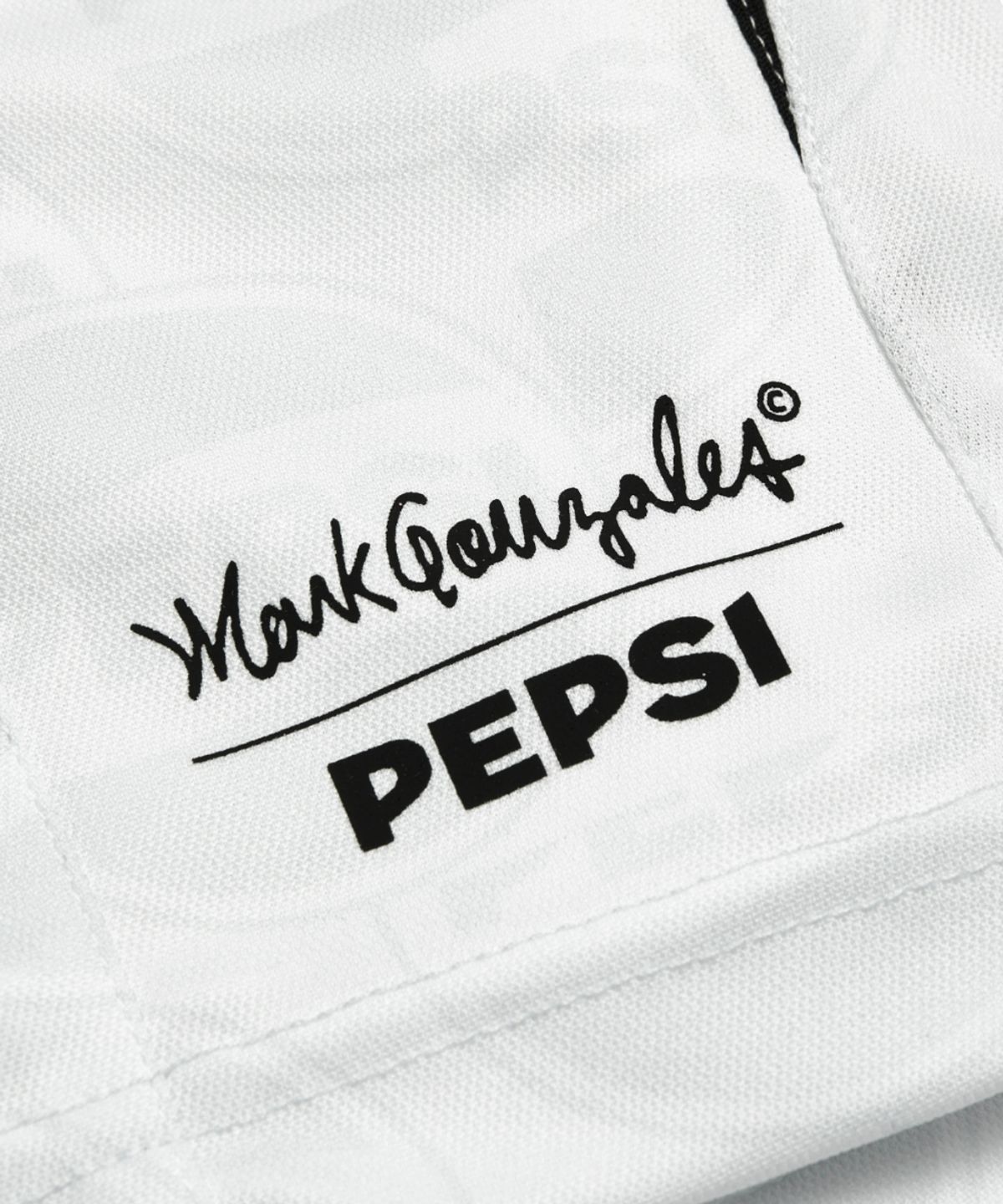마크곤잘레스(MARK GONZALES) 마크곤잘레스 X 펩시 게임 유니폼 져지 쇼츠 - WHITE