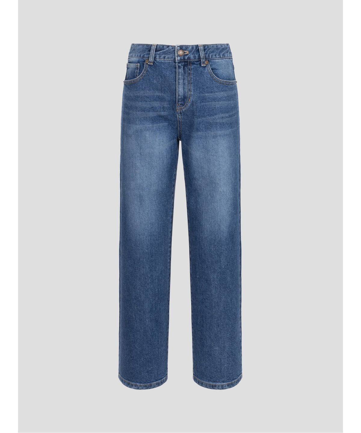 빈폴 레이디스(BEANPOLE LADIES) [Essential] 스트레이트 데님  블루 (BF5721E11P)