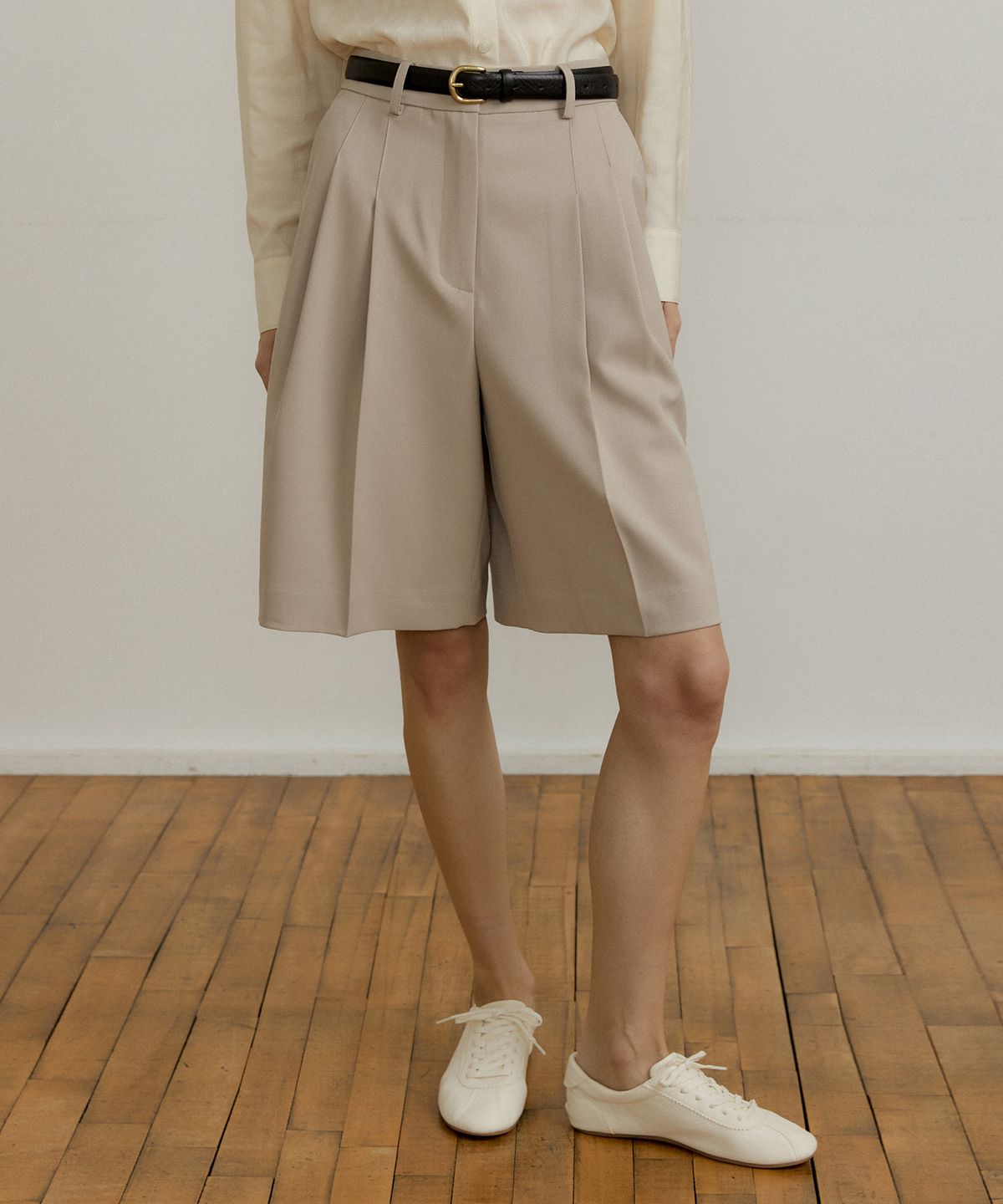 오떼뜨(OCTETTE) DEAR BERMUDA PANTS_2COLOR