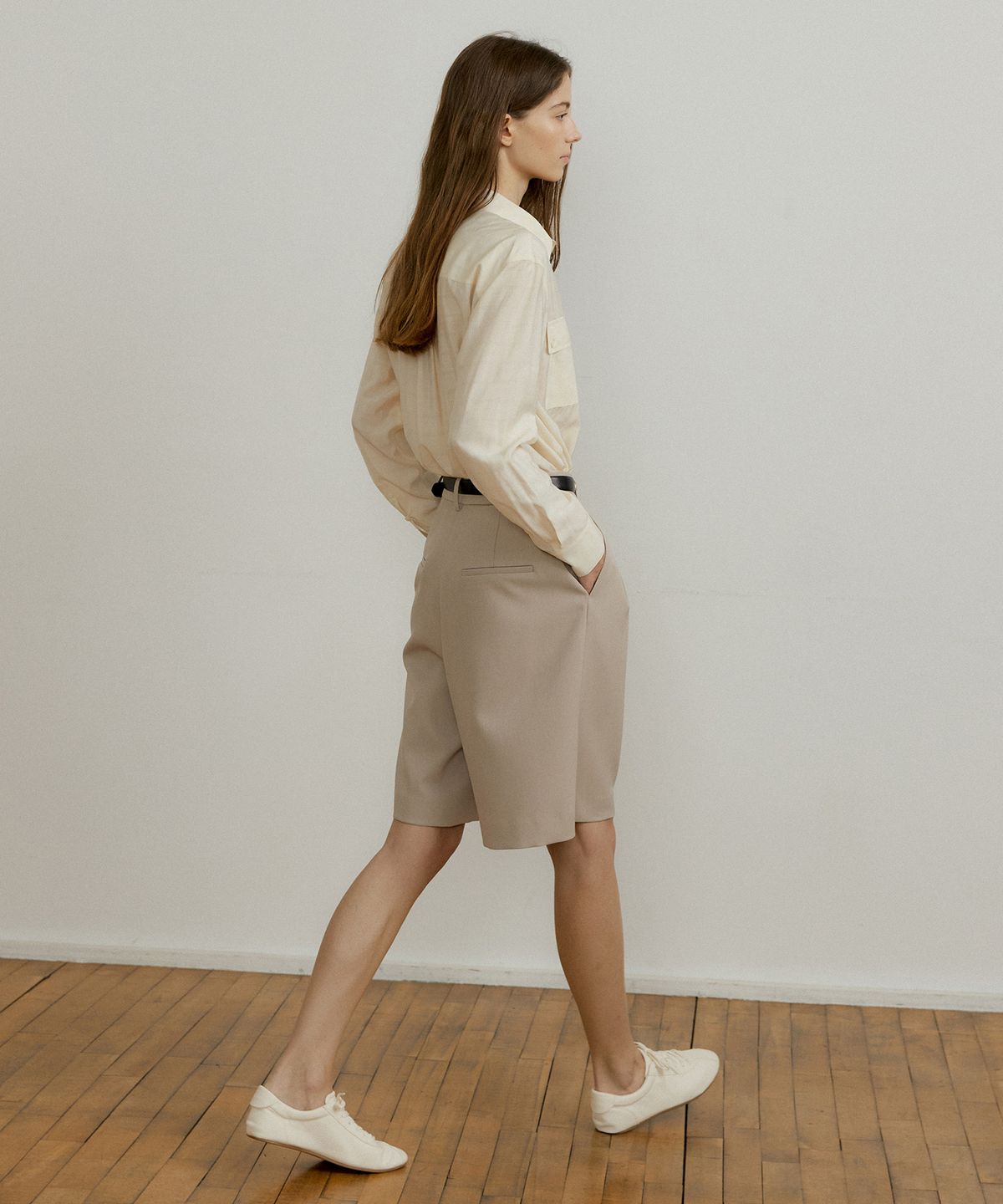 오떼뜨(OCTETTE) DEAR BERMUDA PANTS_2COLOR