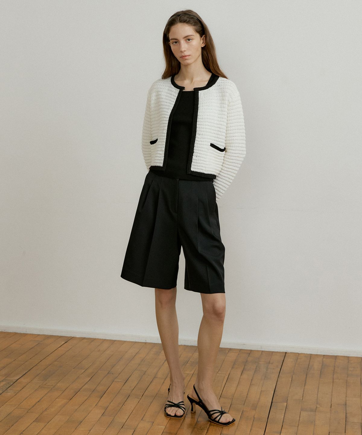 오떼뜨(OCTETTE) DEAR BERMUDA PANTS_2COLOR
