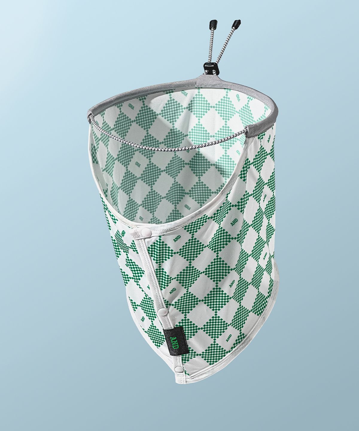 앤드 골프(AND GOLF) UV Scarf Check Green