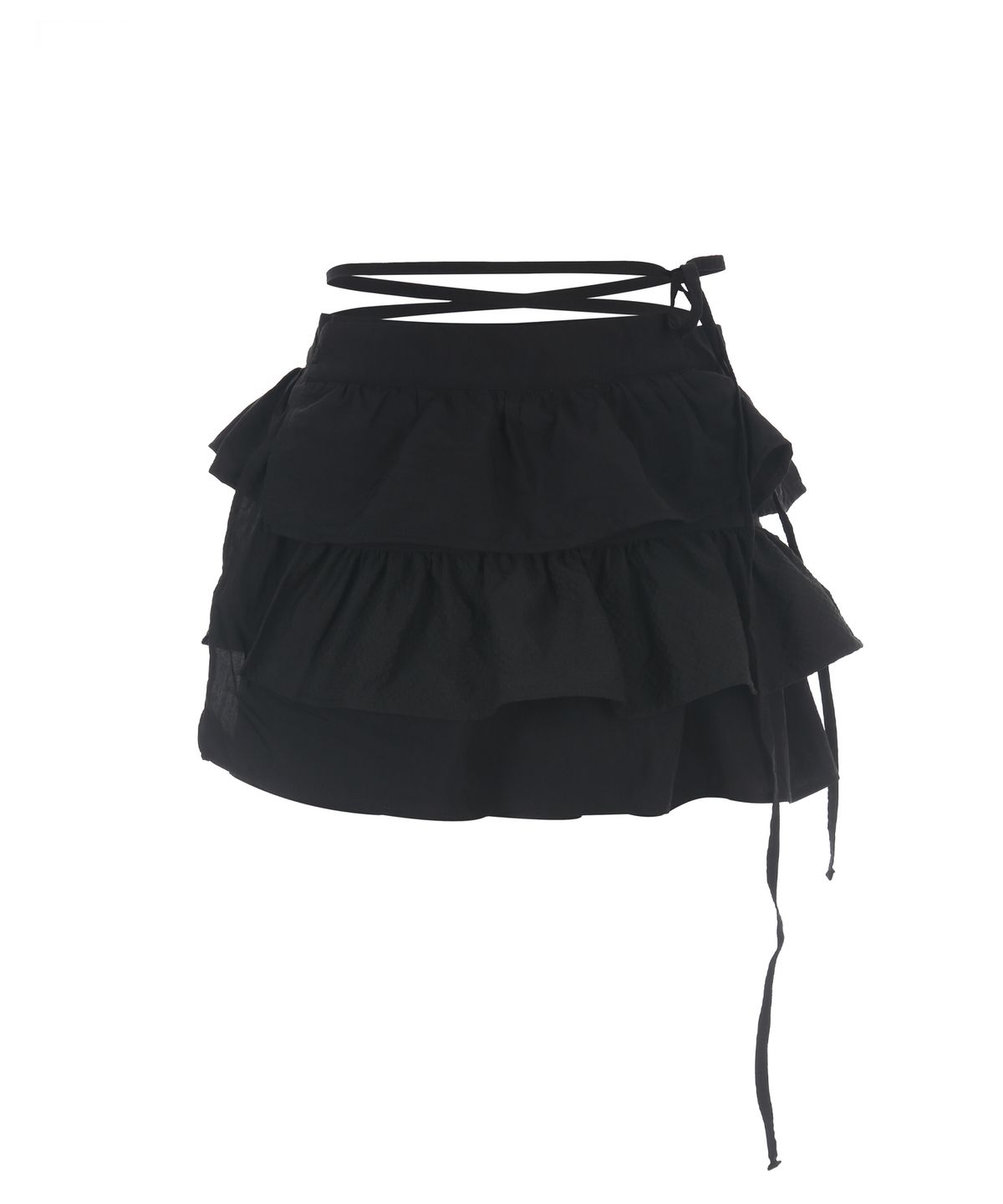 더블에스씨 아카이브(WSC ARCHIVE) Dual Layer 2-way wrap skirt 001