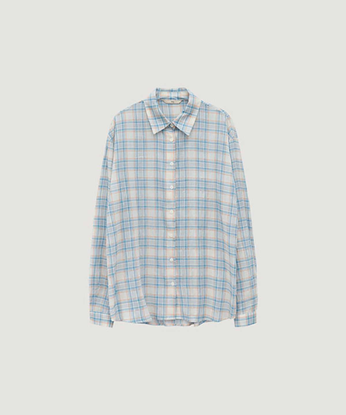 디애니(THE ANY) Tartan Boxy Shirt