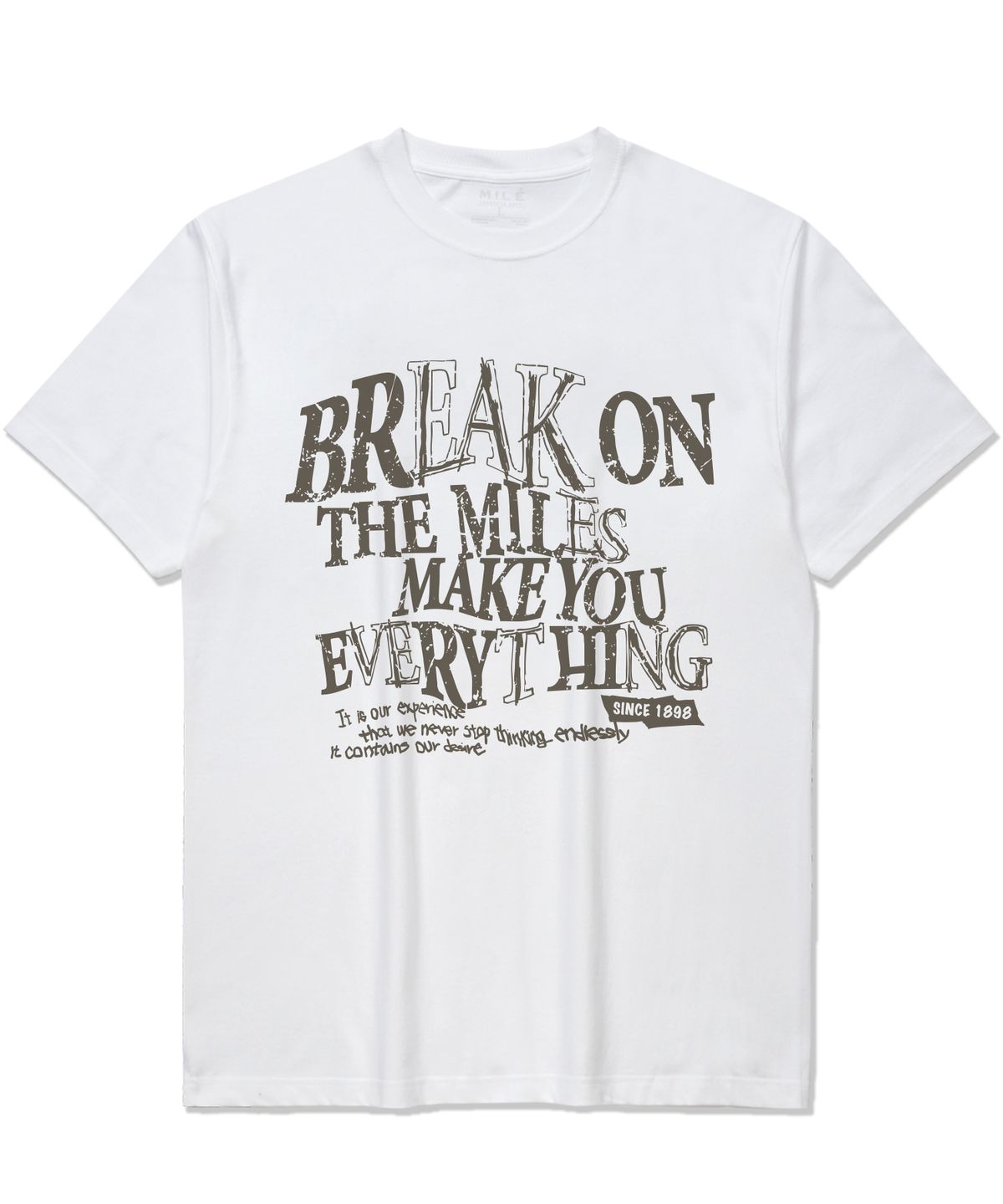 더마일(THEMILE) BREAK ON CREW [WHITE]