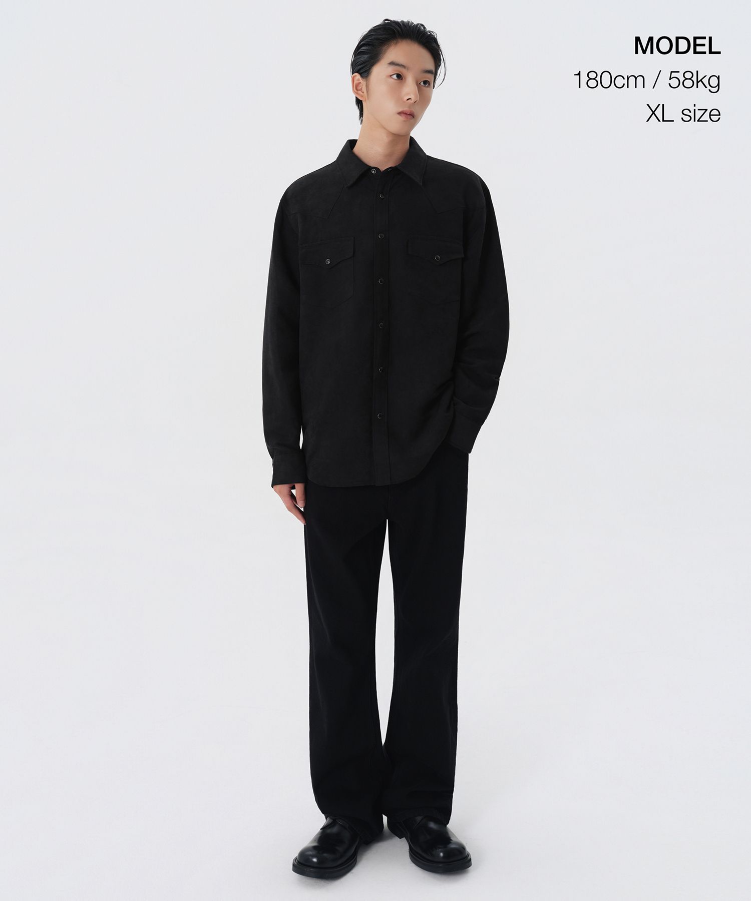 MUSINSA公式 | MUSINSA STANDARD シンセティックスエードウェスタン