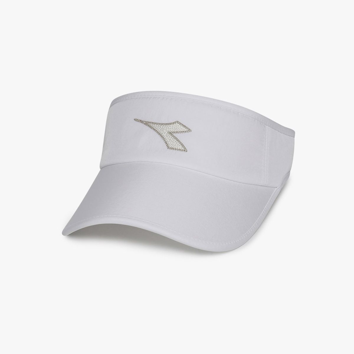디아도라(diadora) 크로스코트 로고 바이저 WHITE