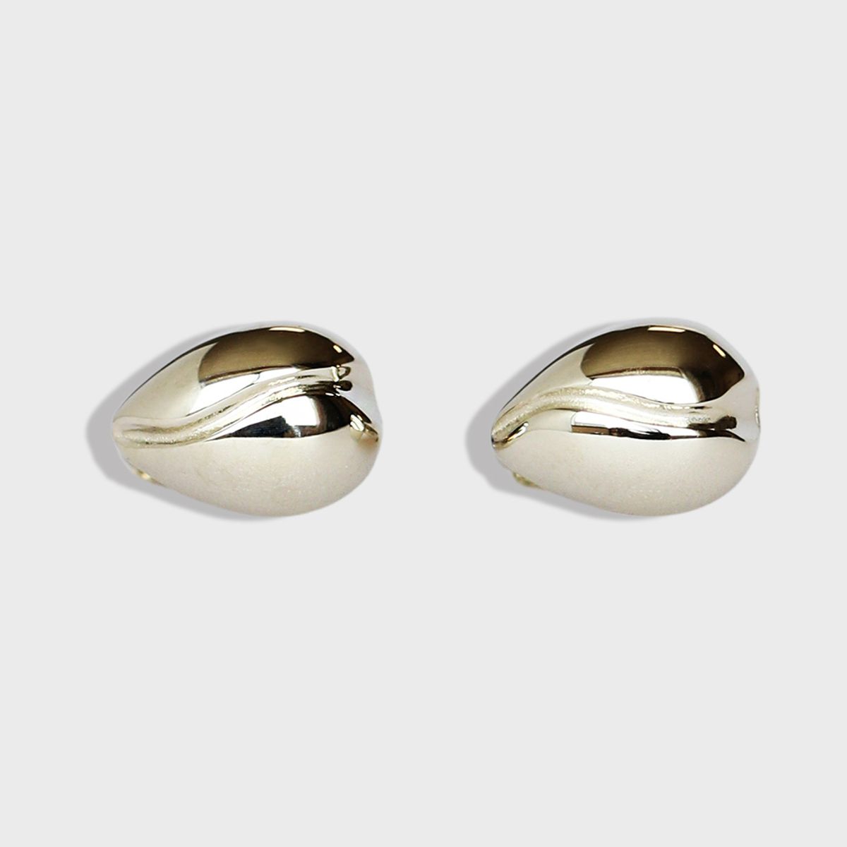 러비앤비(LOVEENB) [14K gold] 로지 물방울 원터치 귀걸이