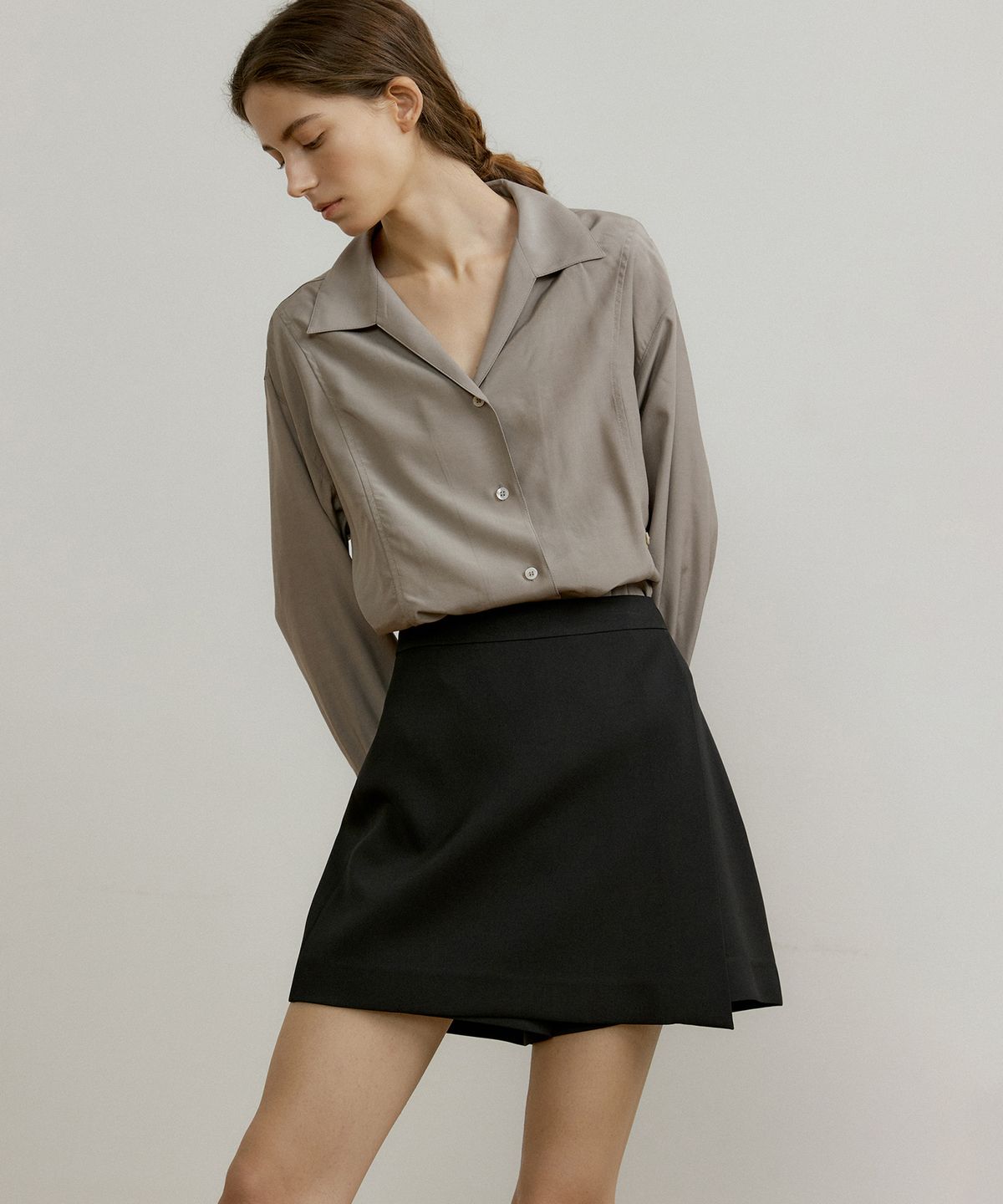 오떼뜨(OCTETTE) GISELLE WRAP SHORTS_2COLOR