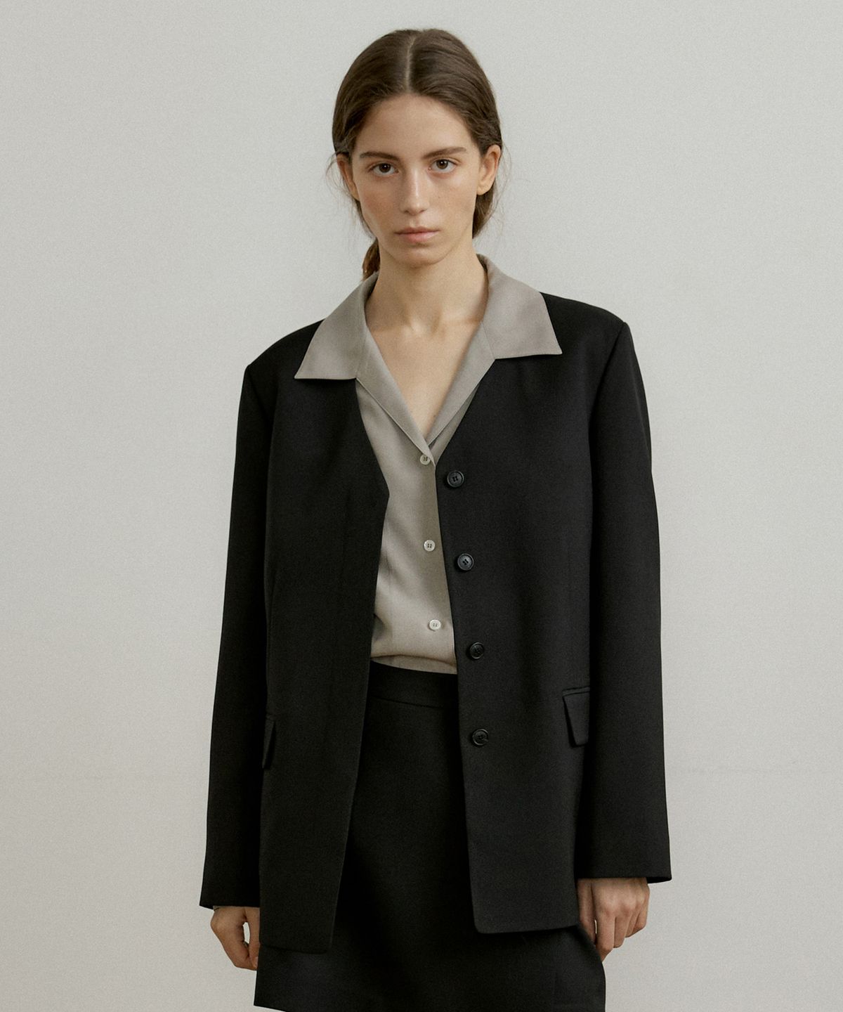 오떼뜨(OCTETTE) GISELLE NOCOLLAR JK_2COLOR