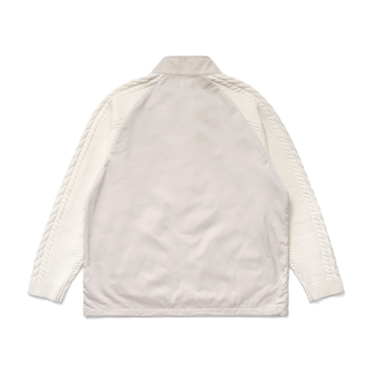 말본 골프(MALBON GOLF) [OUTDOORS CLUB] 레밍턴 하이브리드 하프집 티셔츠 IVORY (MAN)