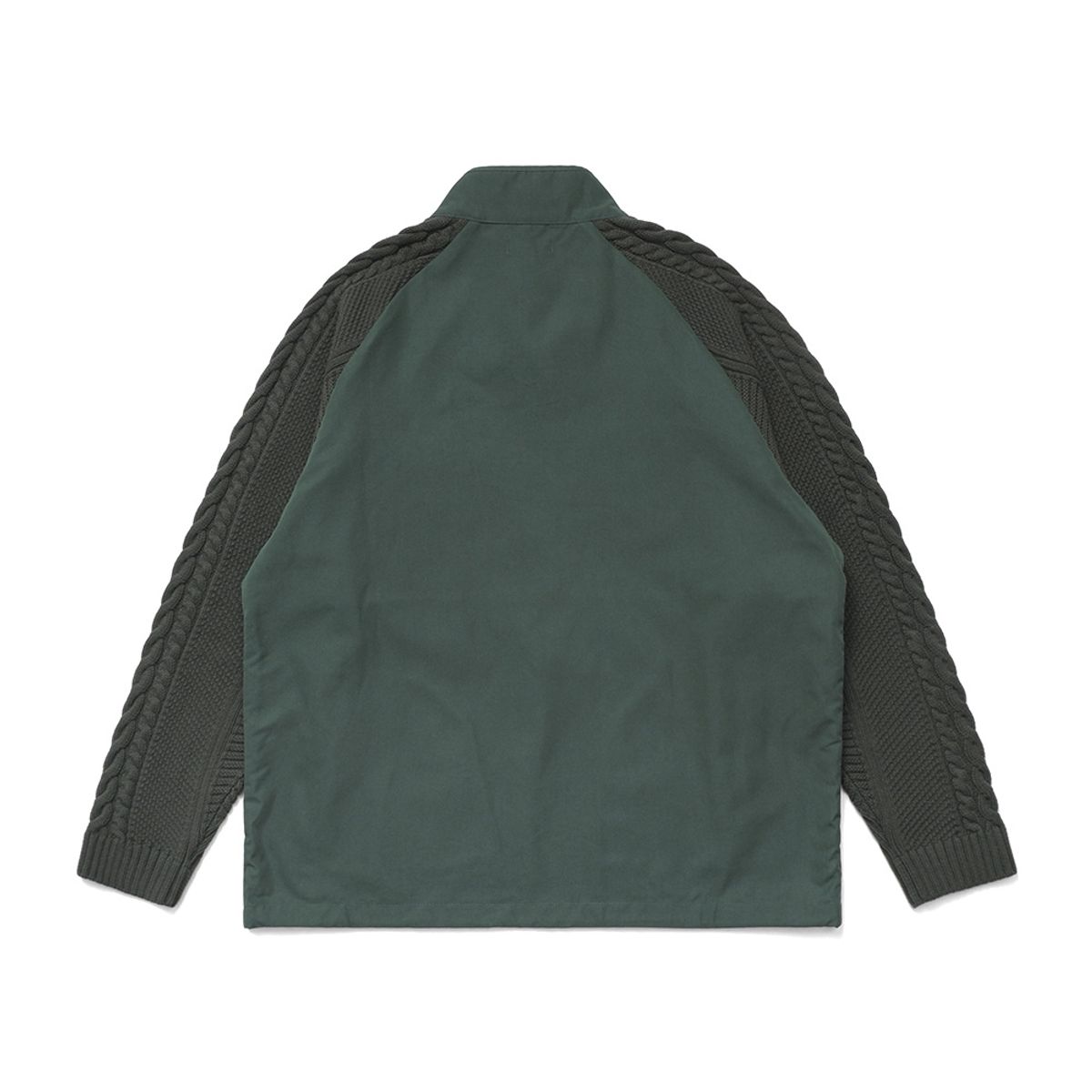 말본 골프(MALBON GOLF) [OUTDOORS CLUB] 레밍턴 하이브리드 하프집 티셔츠 GREEN (MAN)