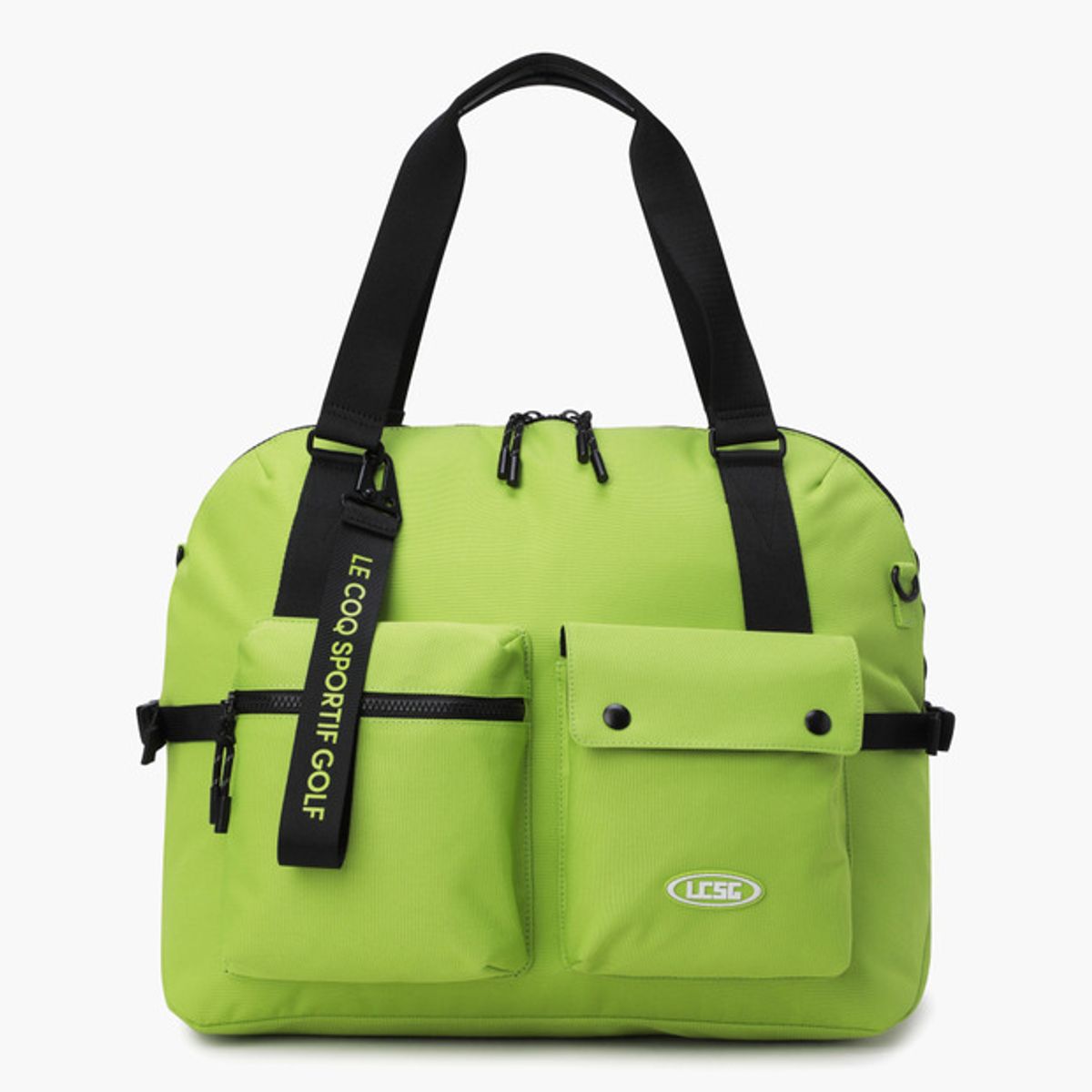 르꼬끄 골프(LECOQ GOLF) 여성 경량 나일론 보스턴백 (GQ322LBO82)