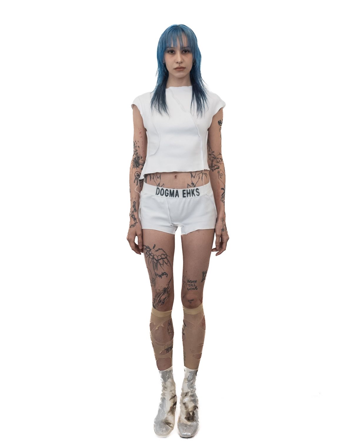 도그마 엑스(DOGMA EHKS) TORSO JERSEY TOP WHITE
