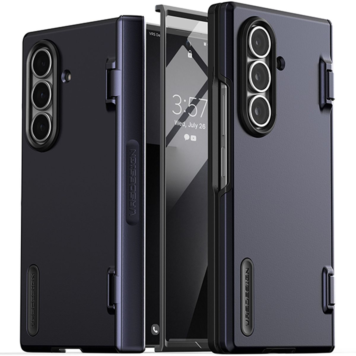 베루스(VRS DESIGN) 갤럭시 Z폴드7 케이스 자동 힌지보호 휴대폰 케이스 테라가드 모던 360