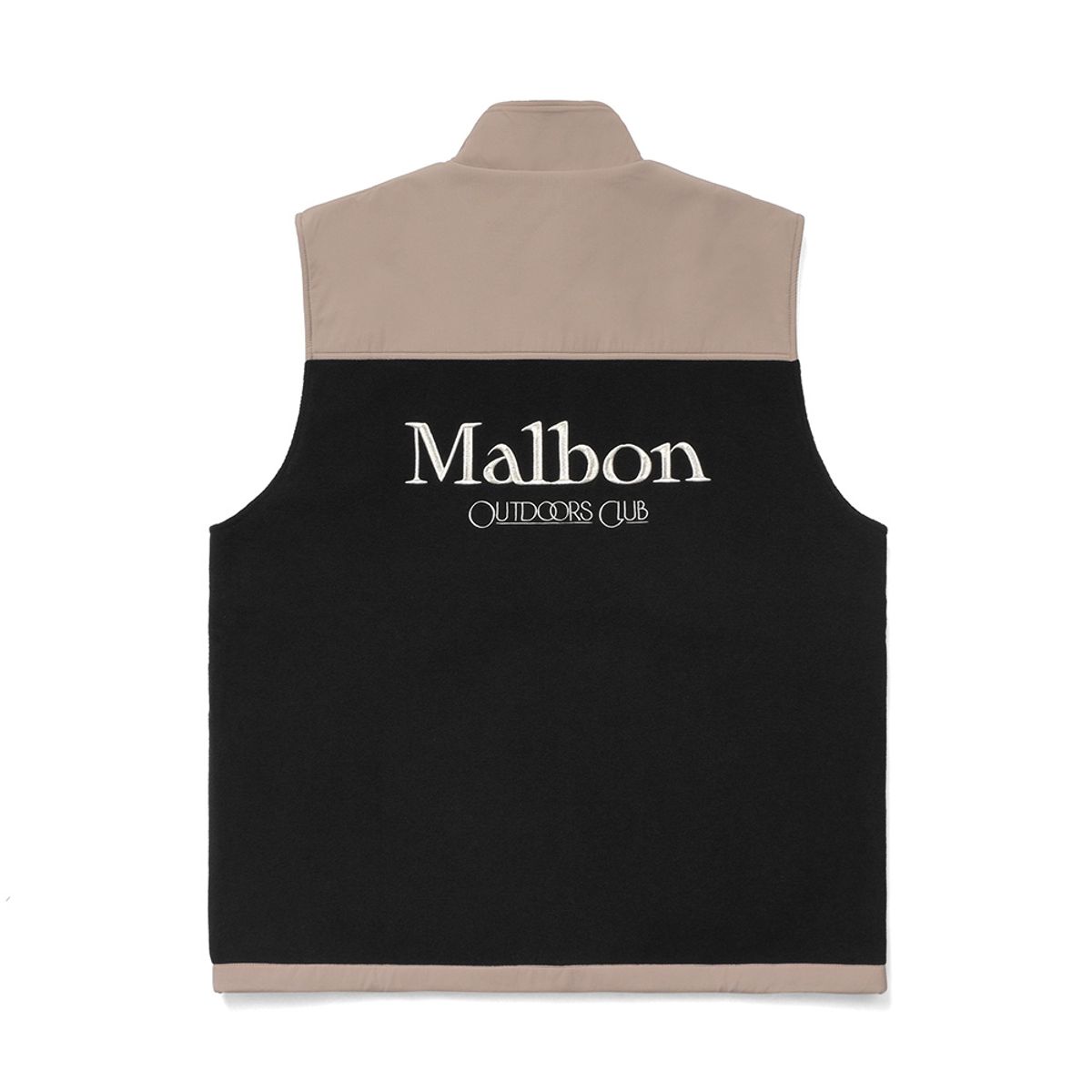 말본 골프(MALBON GOLF) [OUTDOORS CLUB] 백컨츄리 폴라플리스 베스트 KHAKI (MAN)