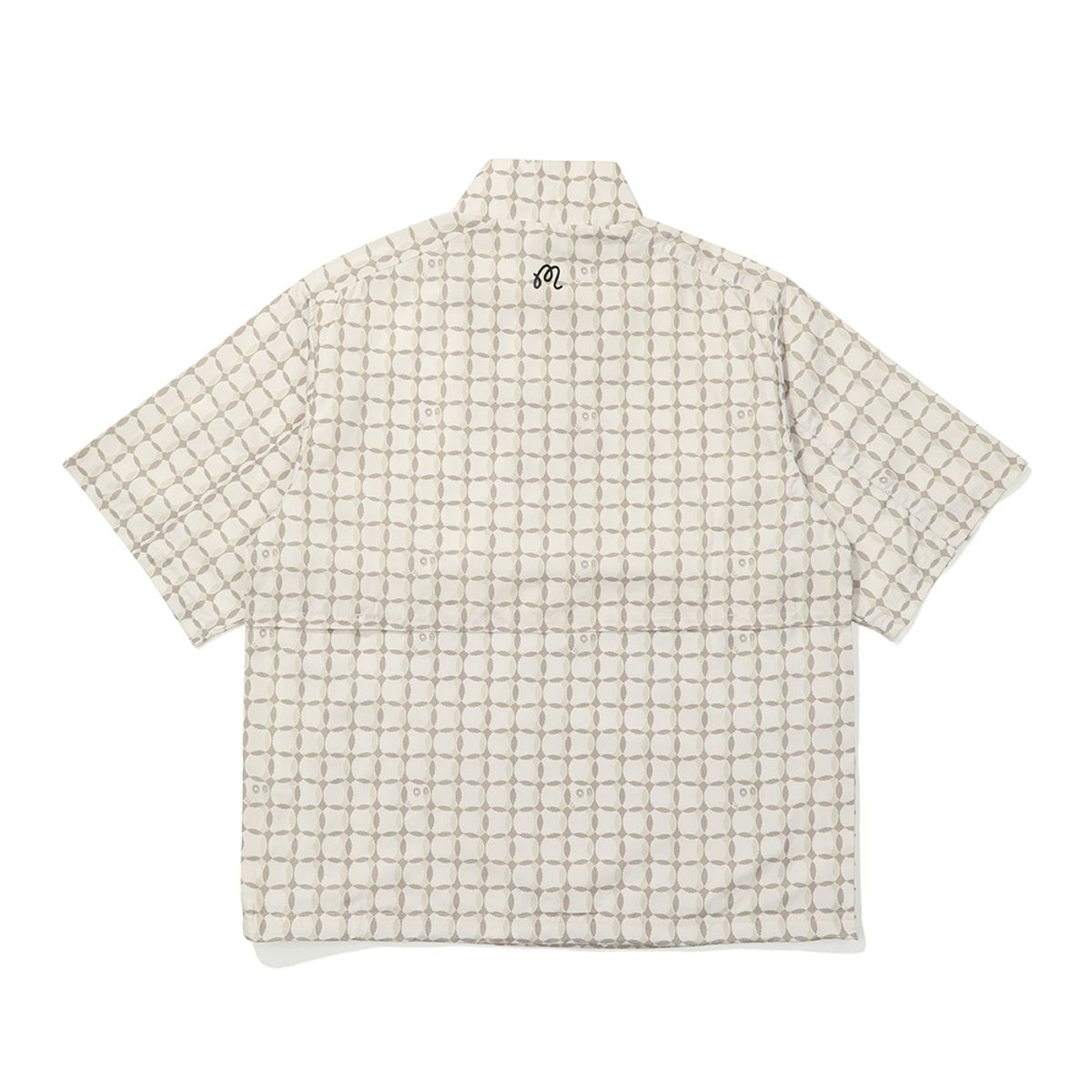 말본 골프(MALBON GOLF) [EVERGREEN] 나일론 윈드셔츠 CREAM (MAN)