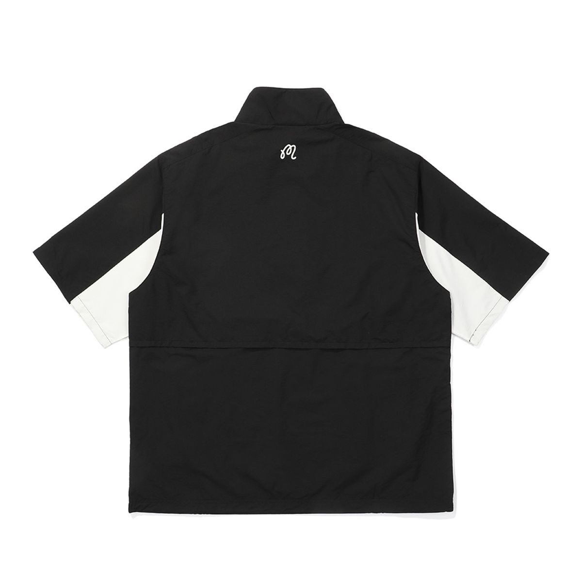 말본 골프(MALBON GOLF) [EVERGREEN] 나일론 윈드셔츠 BLACK (MAN)