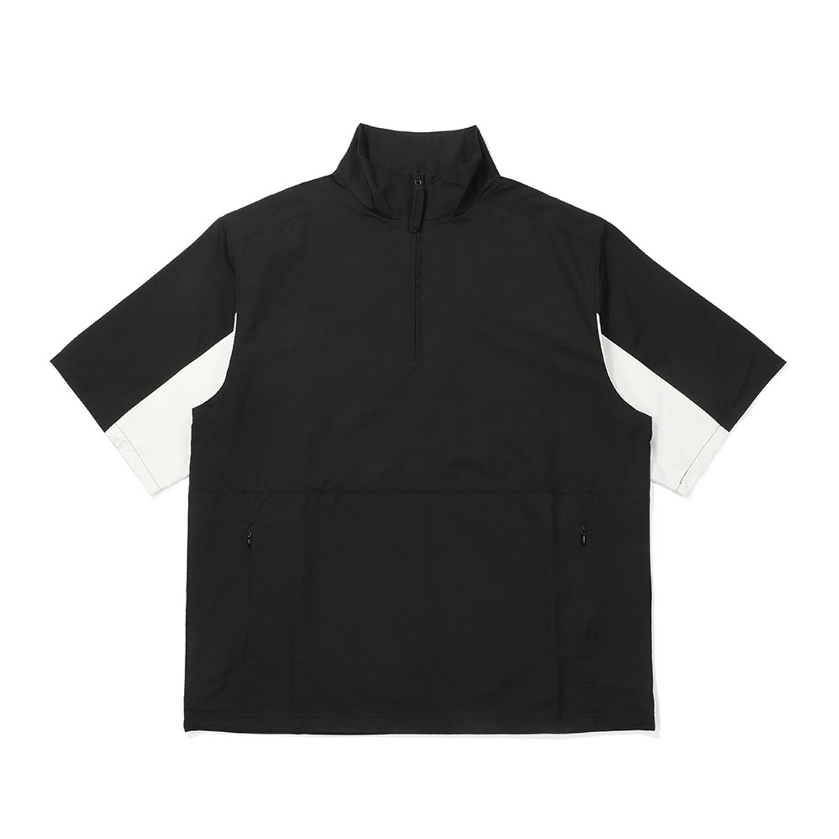 말본 골프(MALBON GOLF) [EVERGREEN] 나일론 윈드셔츠 BLACK (MAN)