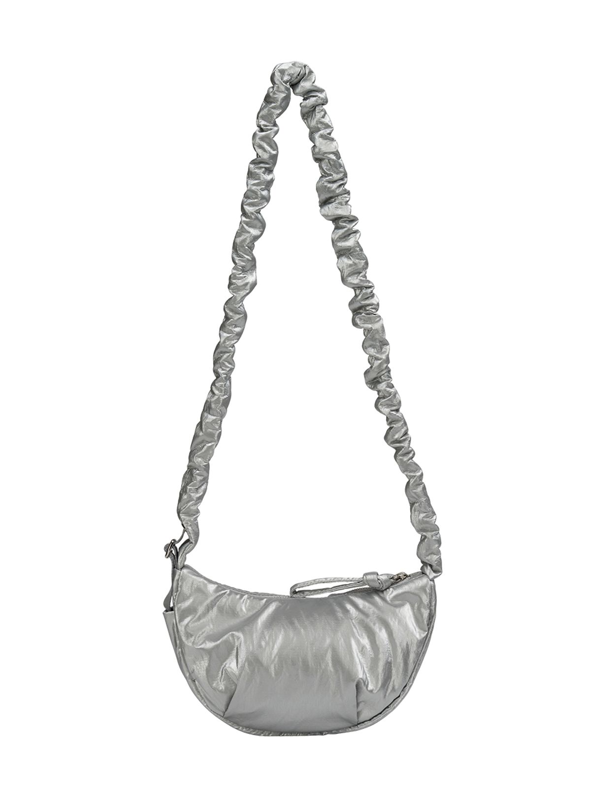 조셉앤스테이시(JOSEPH&STACEY) Daily Shirring Shoulder Bag Sleek Sliver