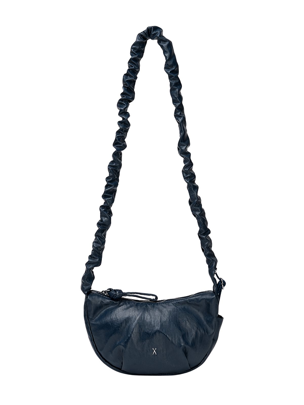 조셉앤스테이시(JOSEPH&STACEY) Daily Shirring Shoulder Bag Navy Peony