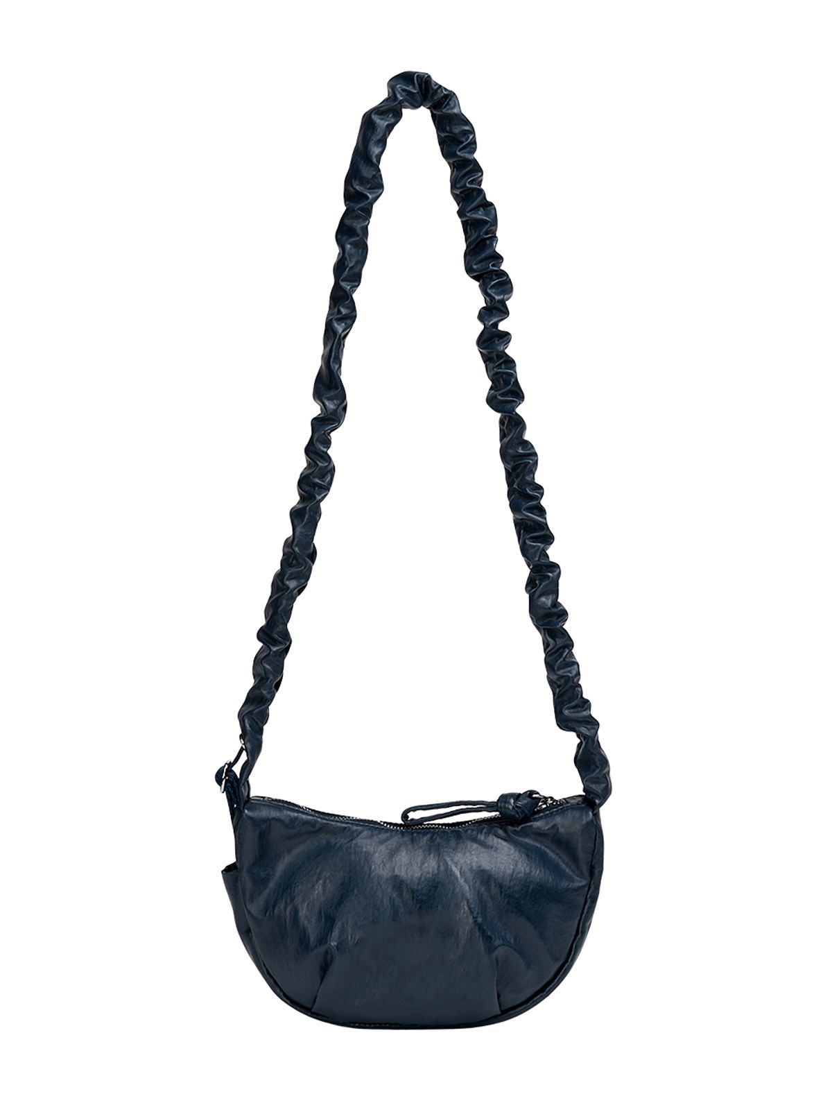 조셉앤스테이시(JOSEPH&STACEY) Daily Shirring Shoulder Bag Navy Peony