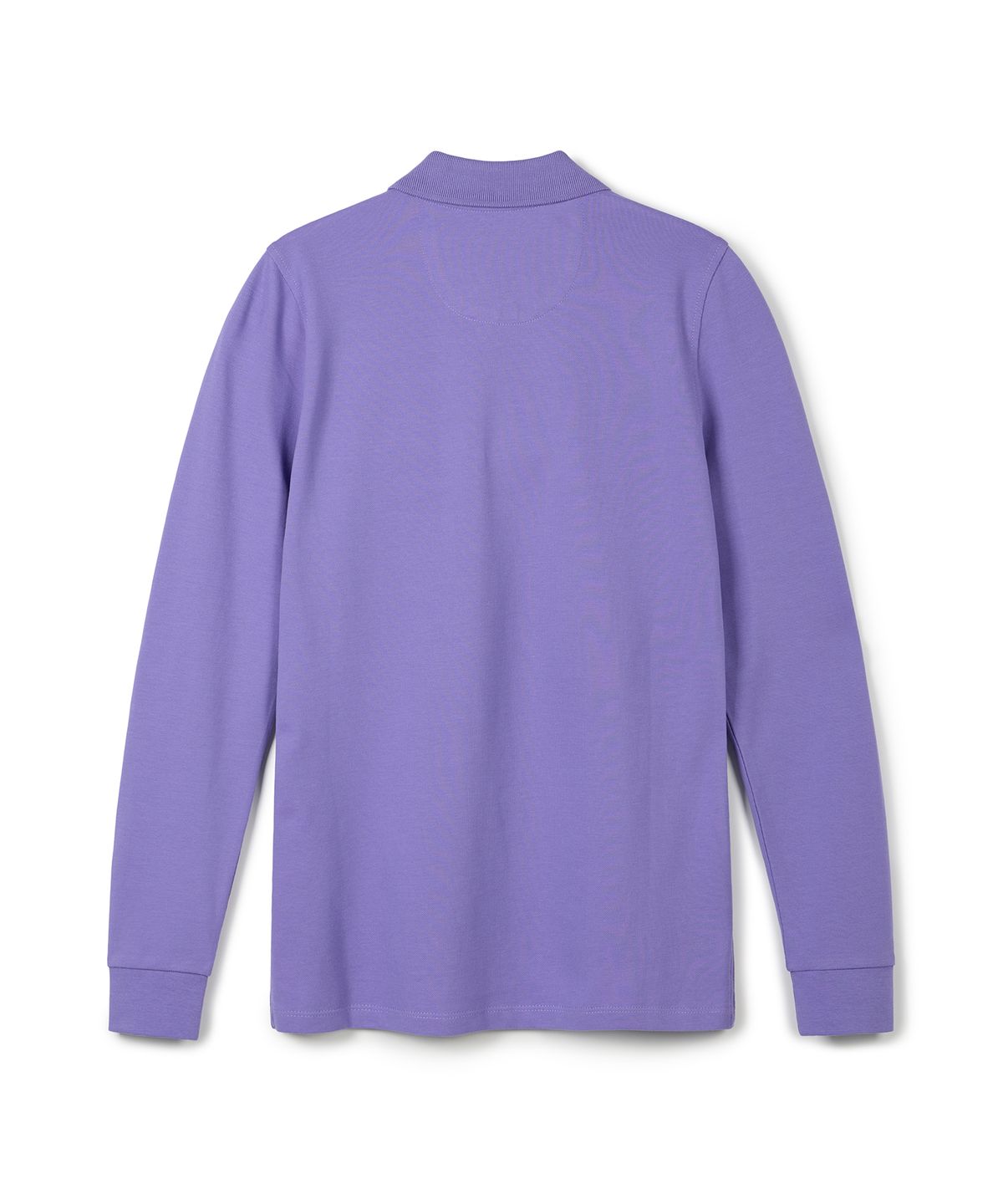 유에스 폴로 어신(USPOLOASSN) 면혼방 긴팔 카라 티셔츠_라벤더