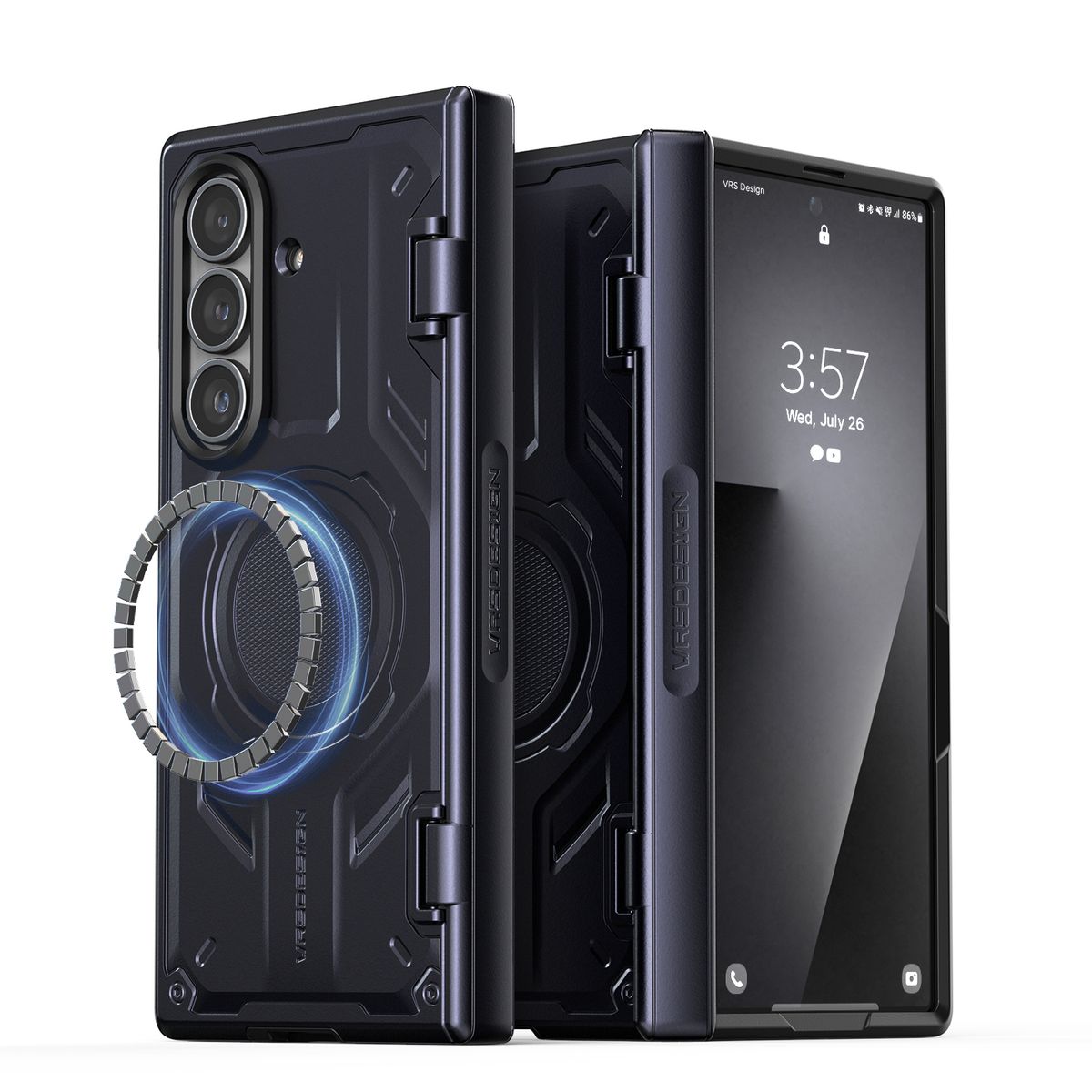 베루스(VRS DESIGN) 갤럭시 Z폴드7 케이스 맥세이프 자동 힌지보호 휴대폰 케이스 테라가드