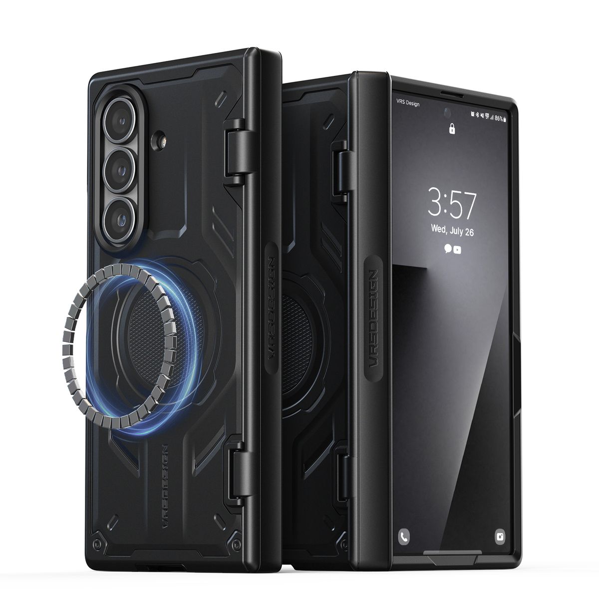 베루스(VRS DESIGN) 갤럭시 Z폴드7 케이스 맥세이프 자동 힌지보호 휴대폰 케이스 테라가드