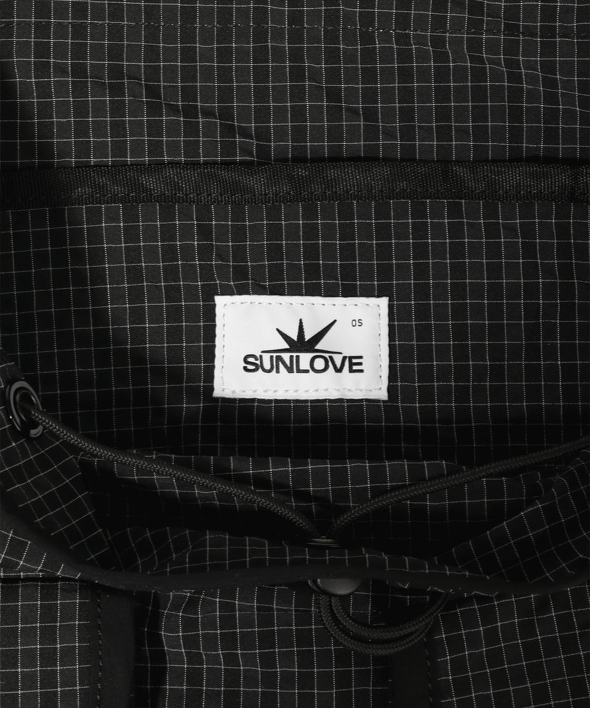 썬러브(SUNLOVE) Explorer Daypack Black Grid