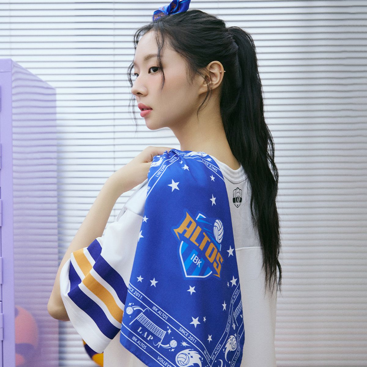 랩(LAP) [KOVO]25~26 IBK기업은행 스카프 AR7GA444