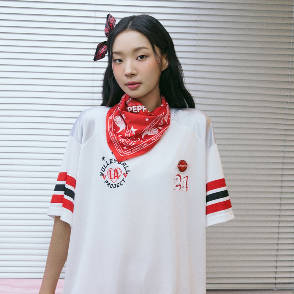 랩(LAP) [KOVO]25~26 페퍼저축은행 스카프 AR7GA446