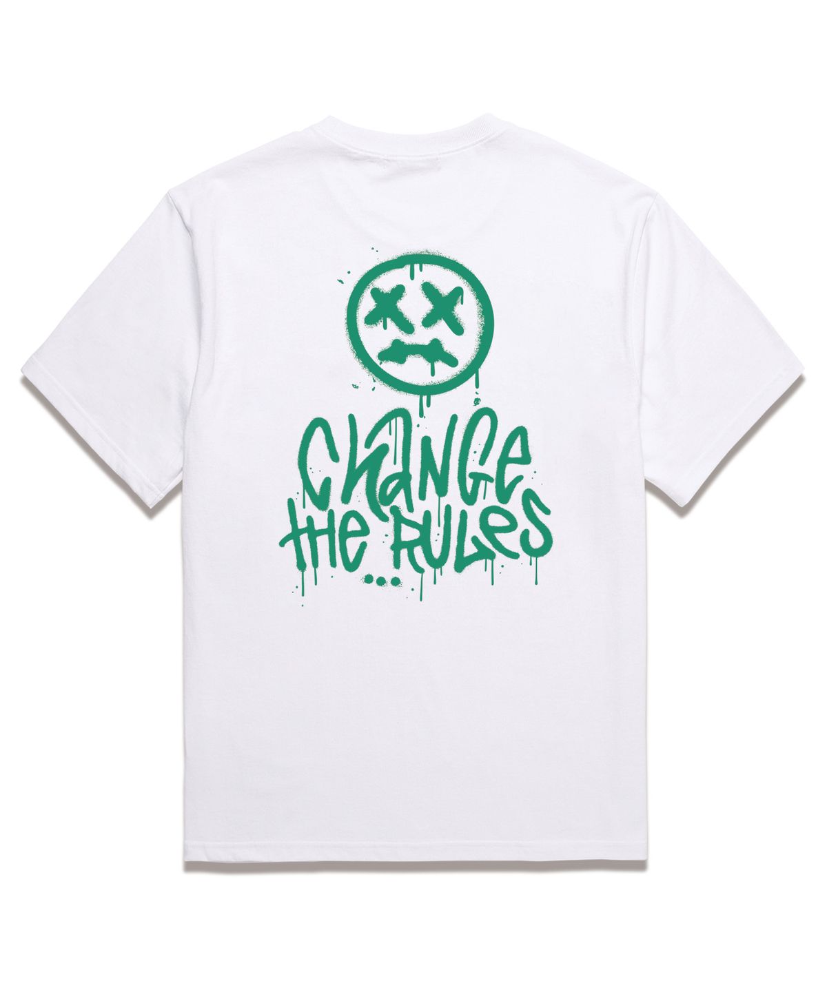 우즈(OUSE) CHANGE THE RULES 반팔 티셔츠 (DS026) 화이트