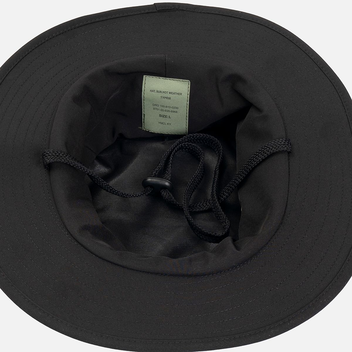 와이엠씨엘케이와이(YMCL KY) Trilaminat Jungle Hat - Black