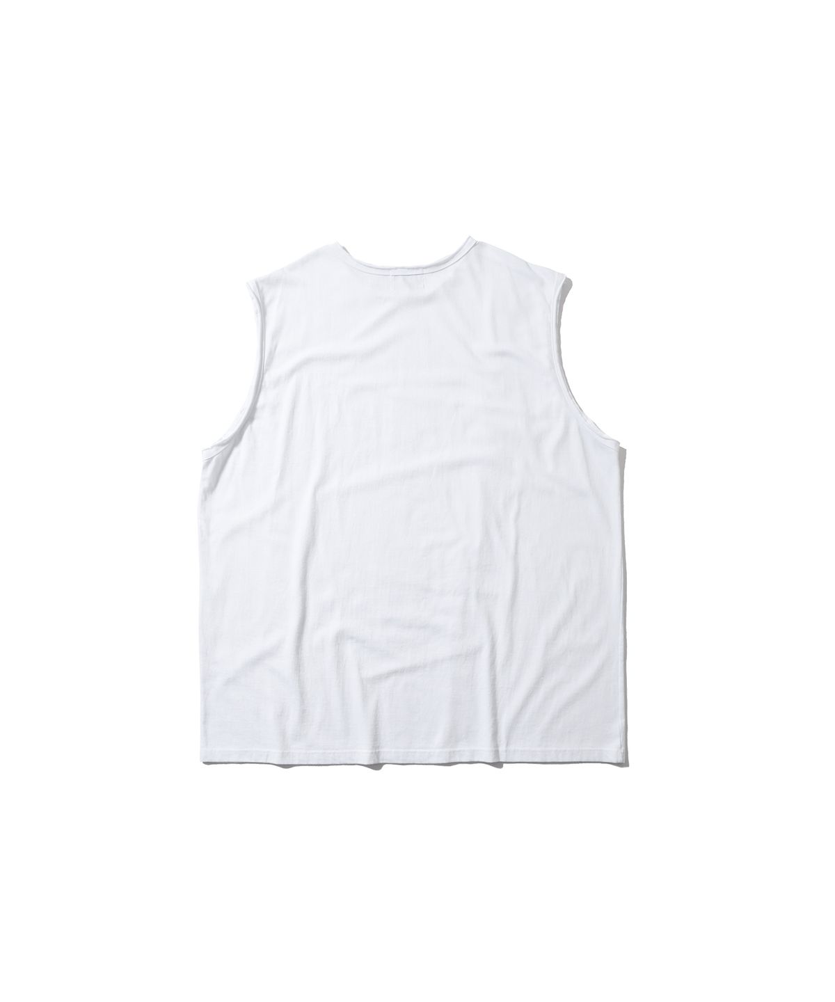 앵글런(ANGLAN) Notebook Patch Sleeveless - White