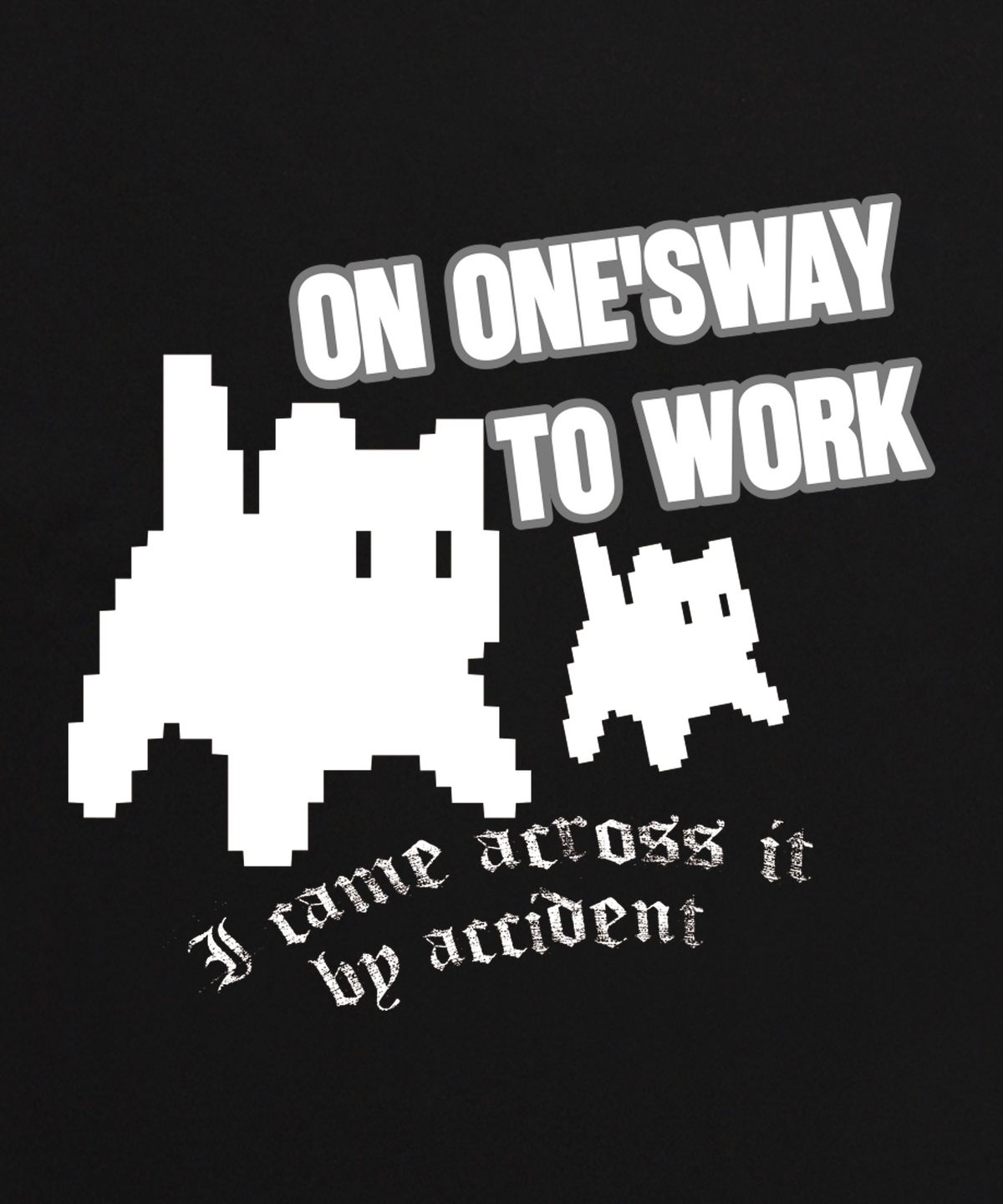 밴웍스(VANNWORKS) Way to Work 반팔 티셔츠 (VS0128) 블랙