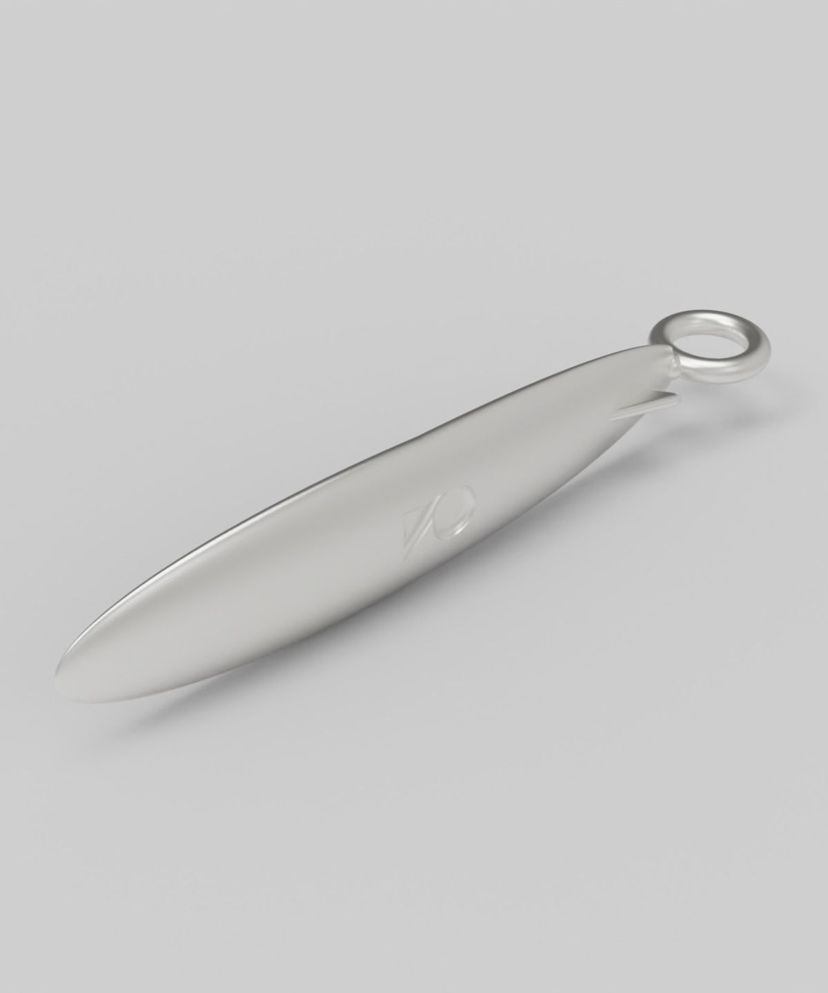 르네오브제(RENEOBJET) EXS  SURFBOARD NECKLACE SET  [STERLING SILVER] 서핑보드 925실버 목걸이 세트