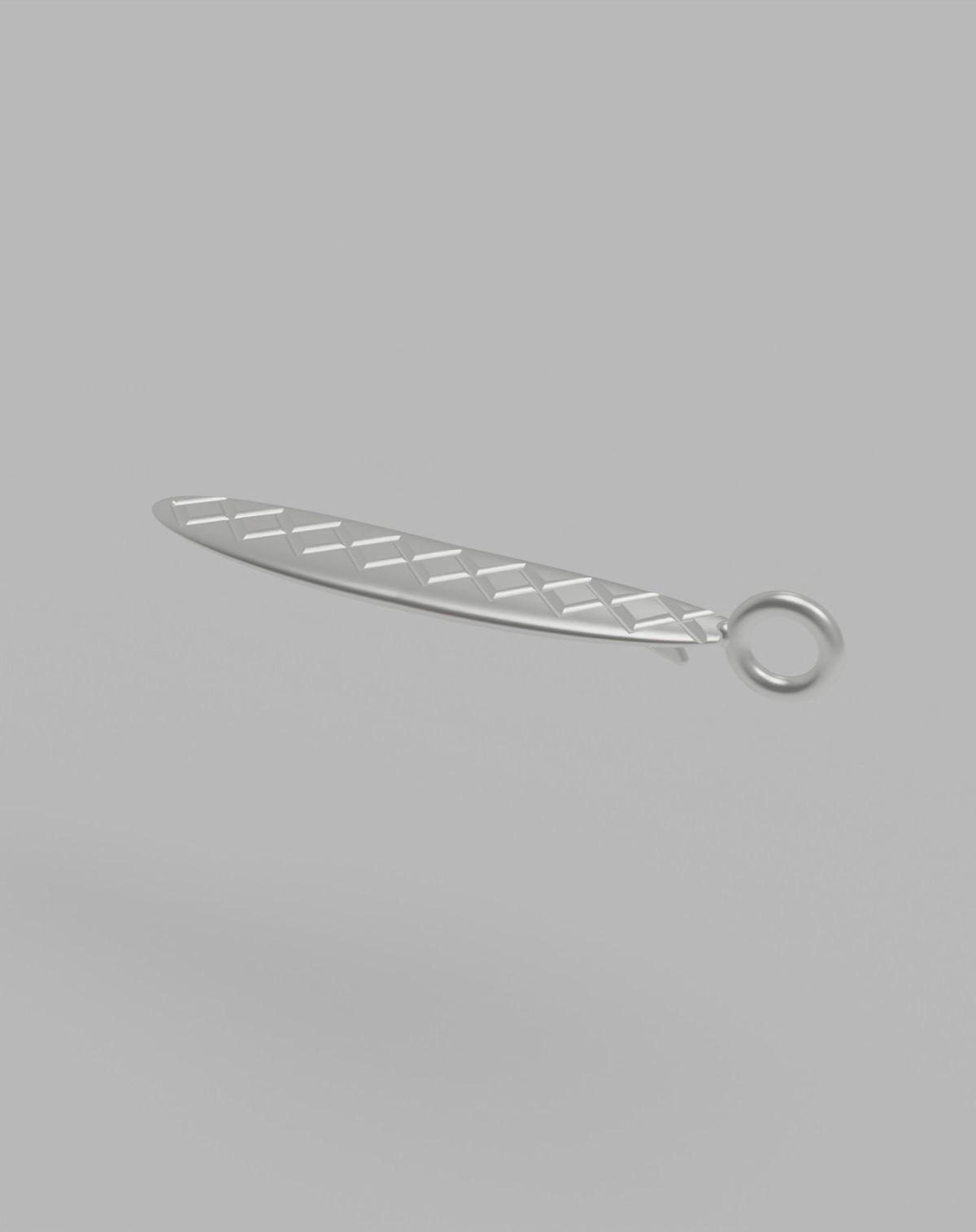 르네오브제(RENEOBJET) EXS  SURFBOARD NECKLACE SET  [STERLING SILVER] 서핑보드 925실버 목걸이 세트