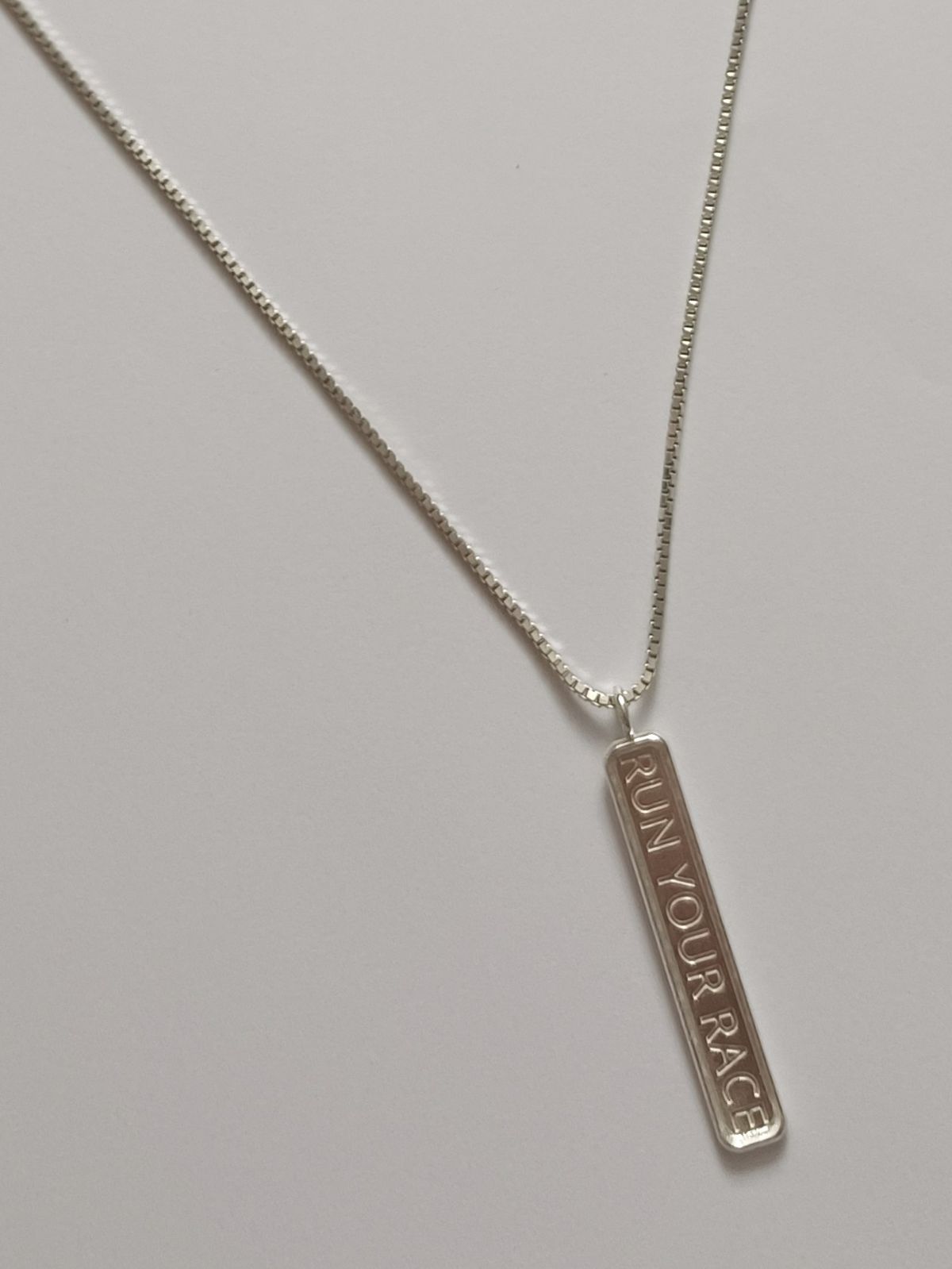 르네오브제(RENEOBJET) EXS  RUN NECKLACE SET  [STERLING SILVER] 러닝 925실버 달리기 마라톤 러너 포인트 목걸이 세트