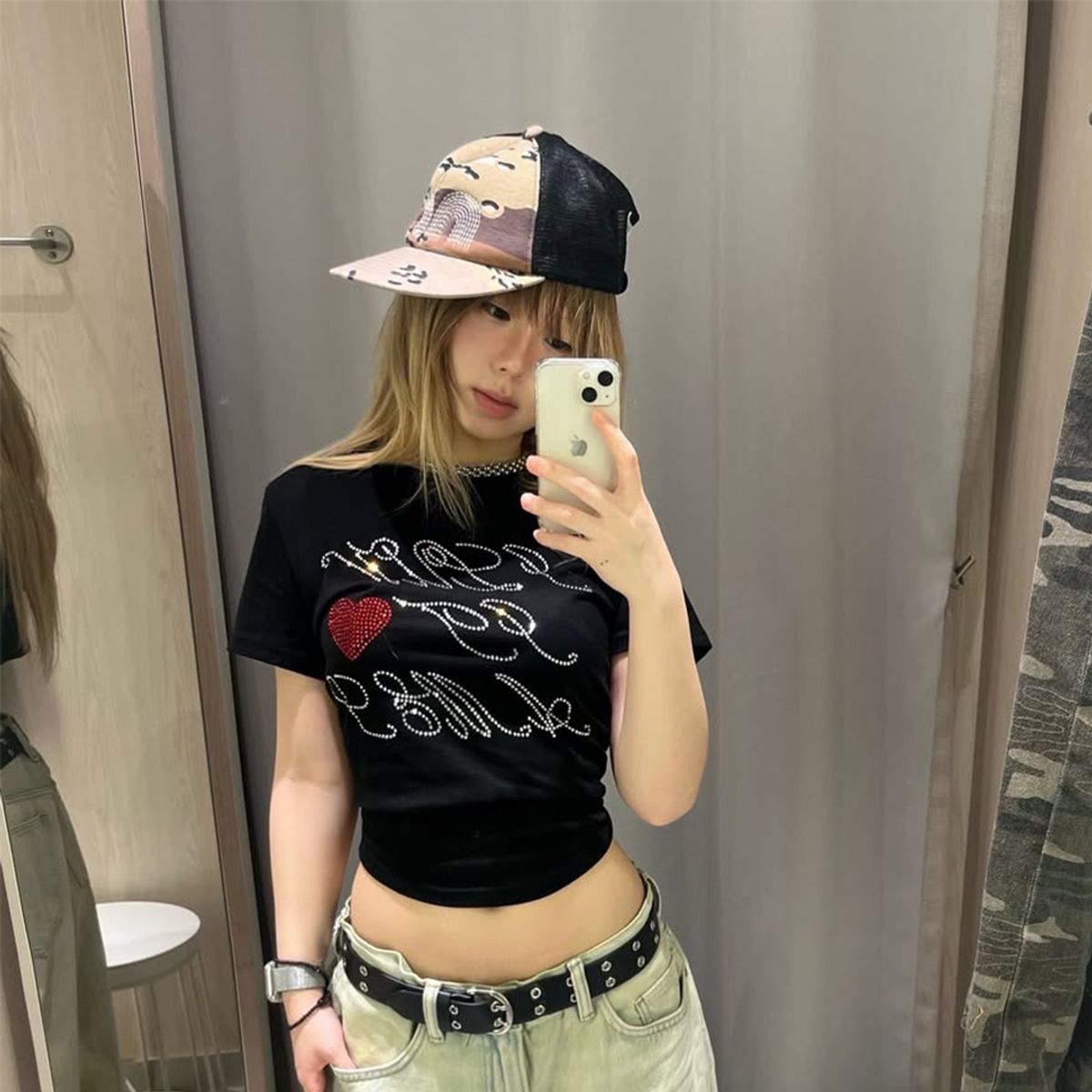 낫뉴(NOT NEW) Basic nn Mesh Cap Camo