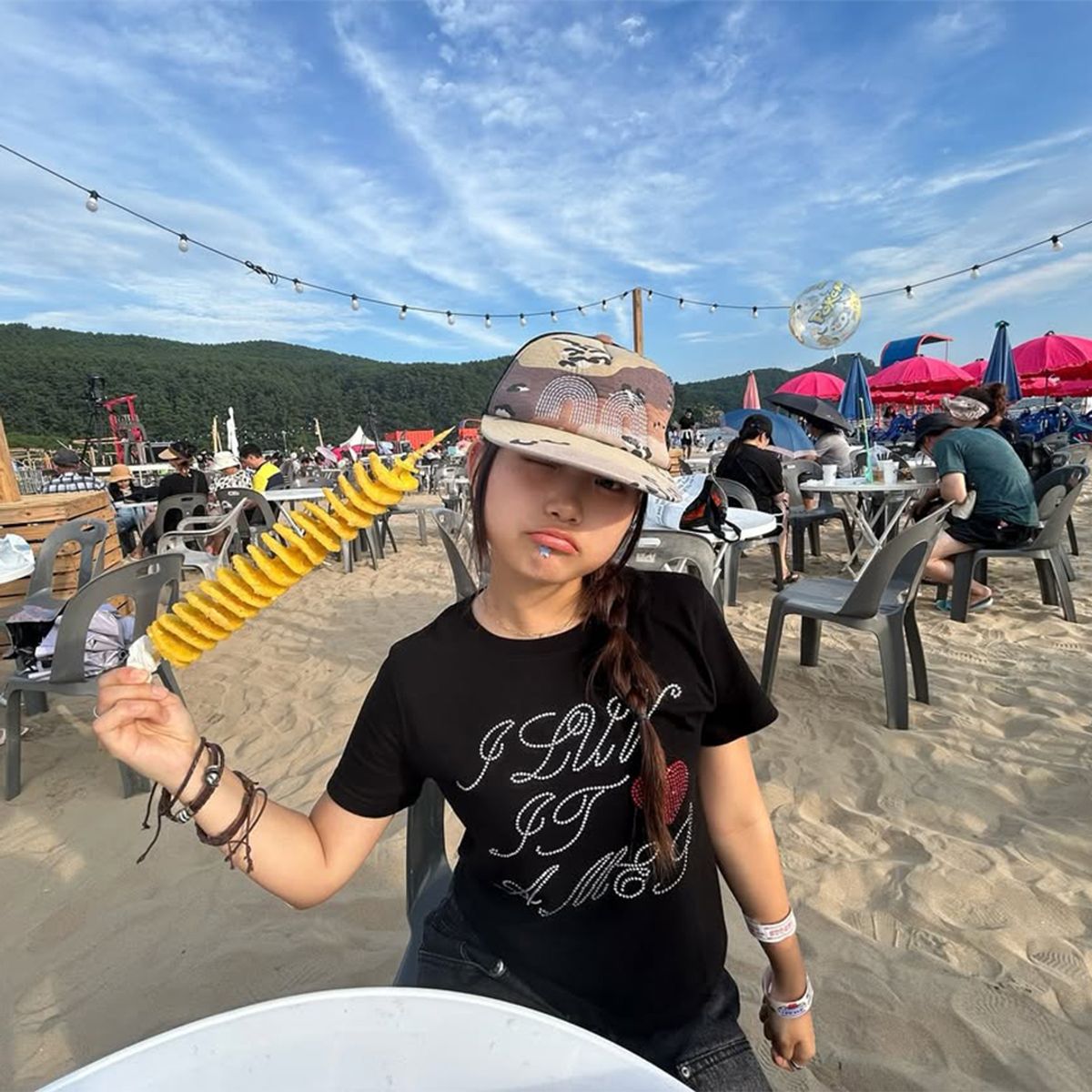 낫뉴(NOT NEW) Basic nn Mesh Cap Camo