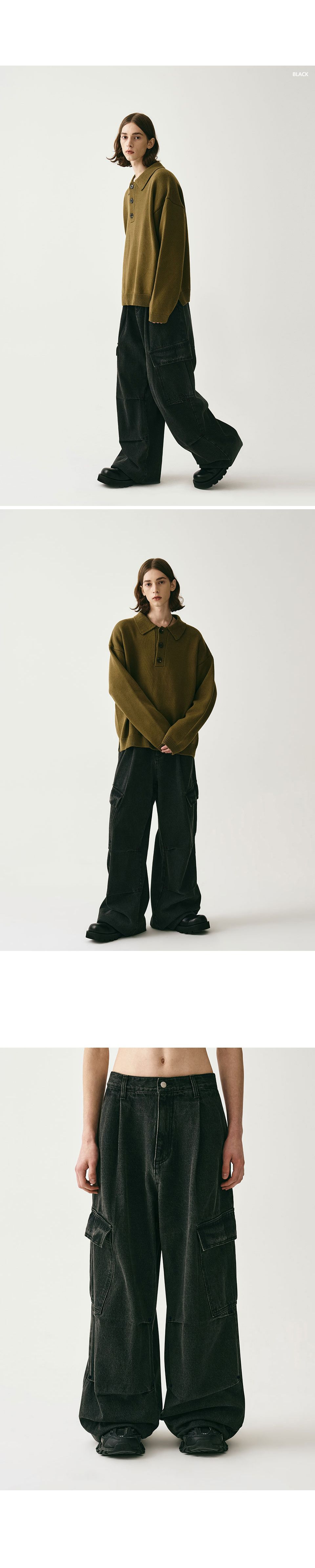 MUSINSA公式 | AVANDRESS Side Big Cargo Pants LIGHT CAMO