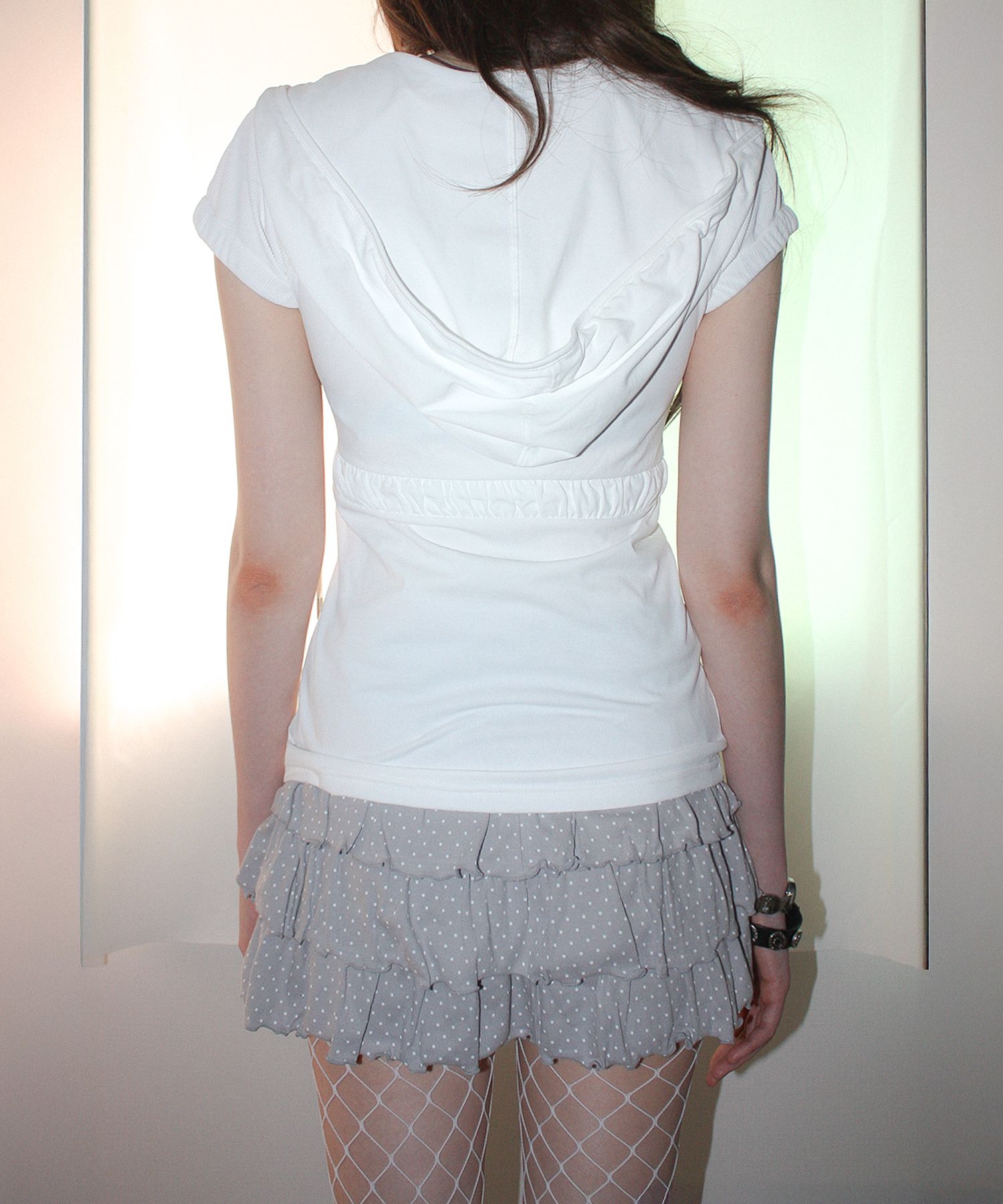 [eessay] DOT CANCAN SKIRT /追跡付 eessay] DOT CANCAN SKIRT - GRAY 正規品 韓国ブランド 韓国通販