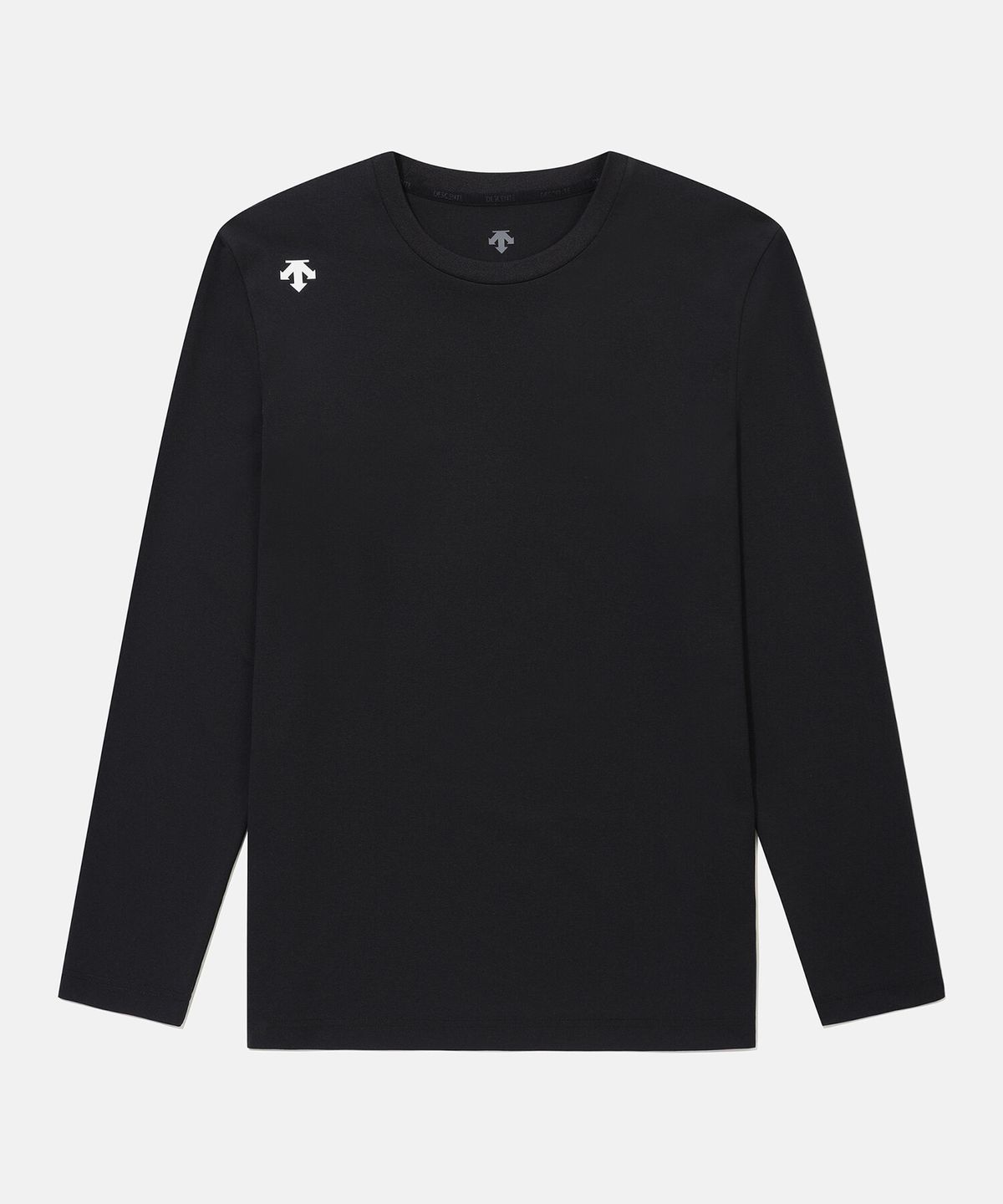 데상트(DESCENTE) 터프 긴팔 티셔츠 블랙 SR323UTL71