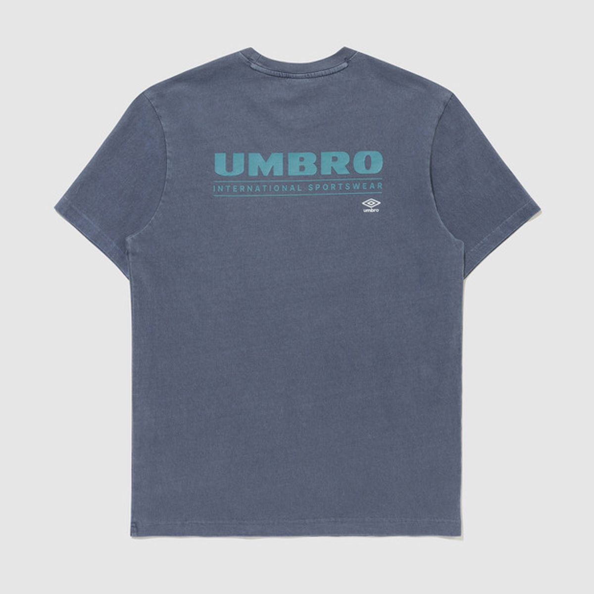 엄브로(UMBRO) 피그먼트 다잉 빅로고 티셔츠 네이비(UQ323CRS73)