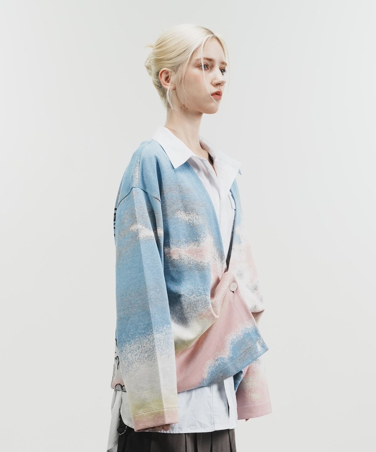 페노메논시퍼(PHENOMENON SEEPER) ROLLAR COASTER CARDIGAN