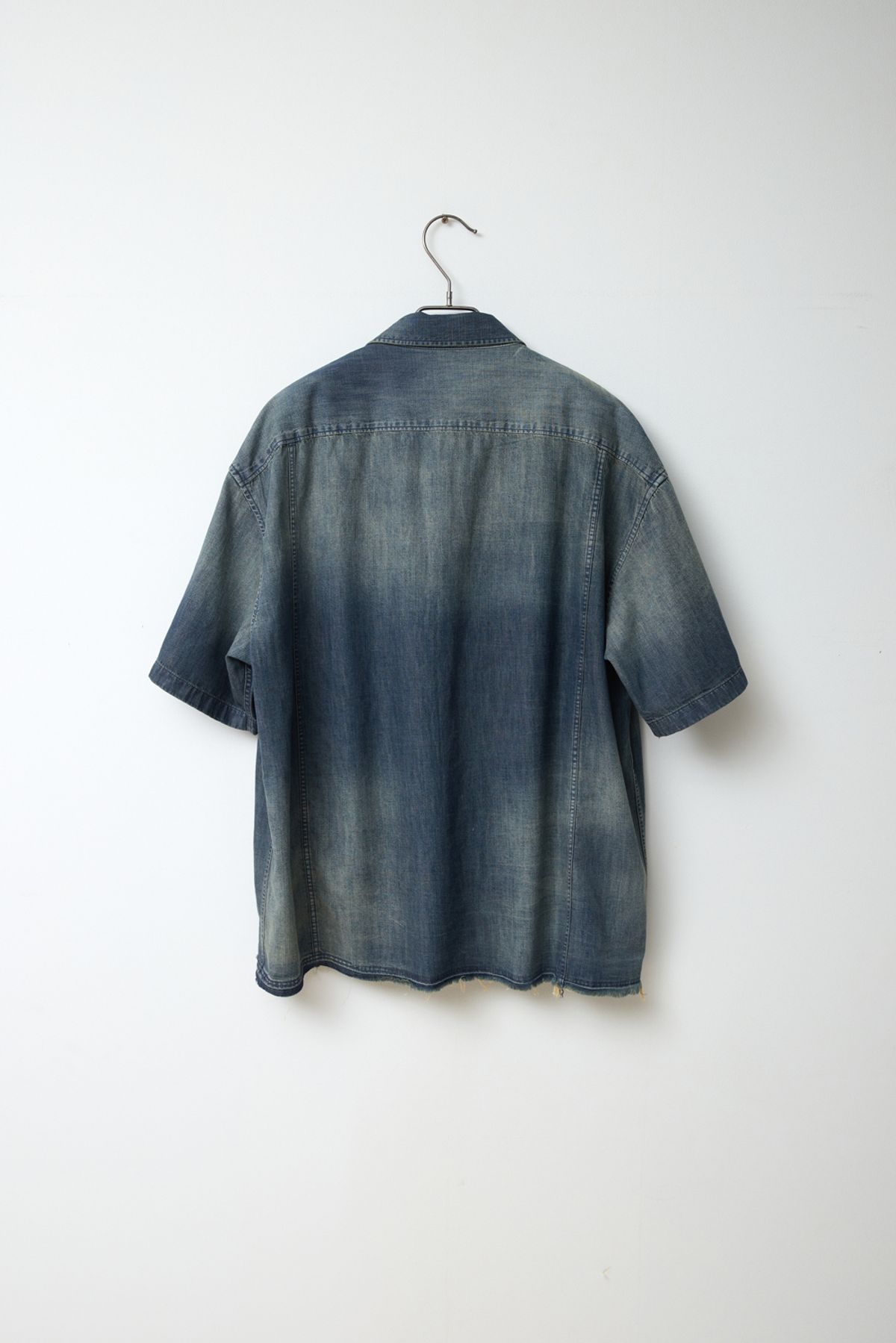해칭룸(HATCHINGROOM) Over Shirt Denim Blue
